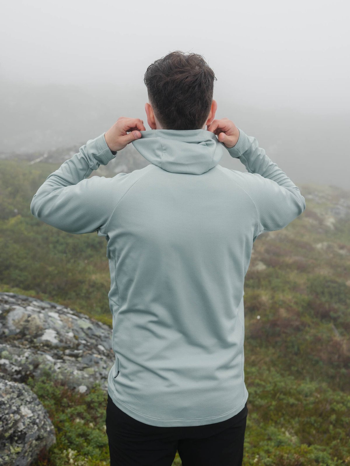 Haglöfs Korp Mid Hood Men Dew Green