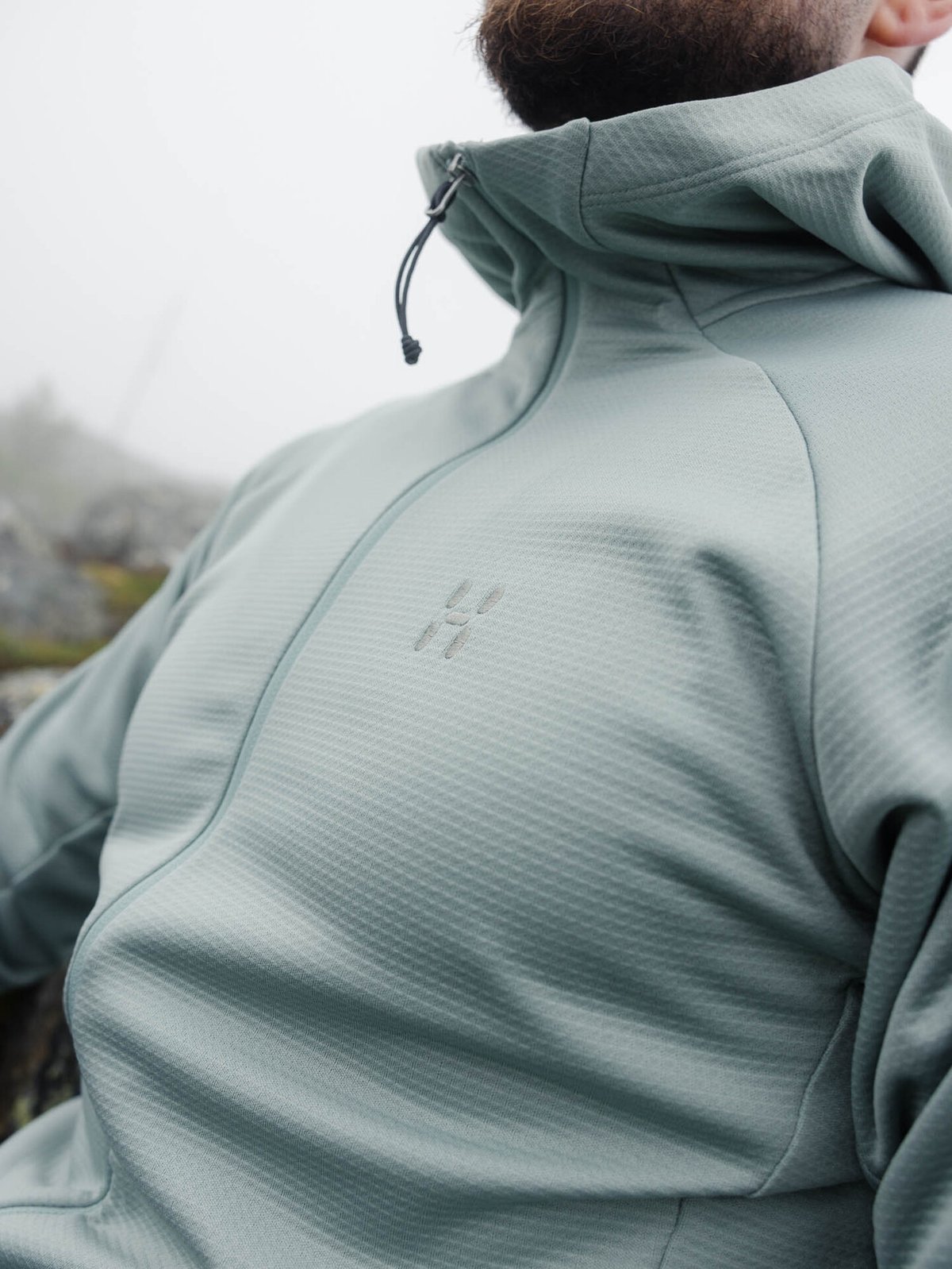 Haglöfs Korp Mid Hood Men Dew Green