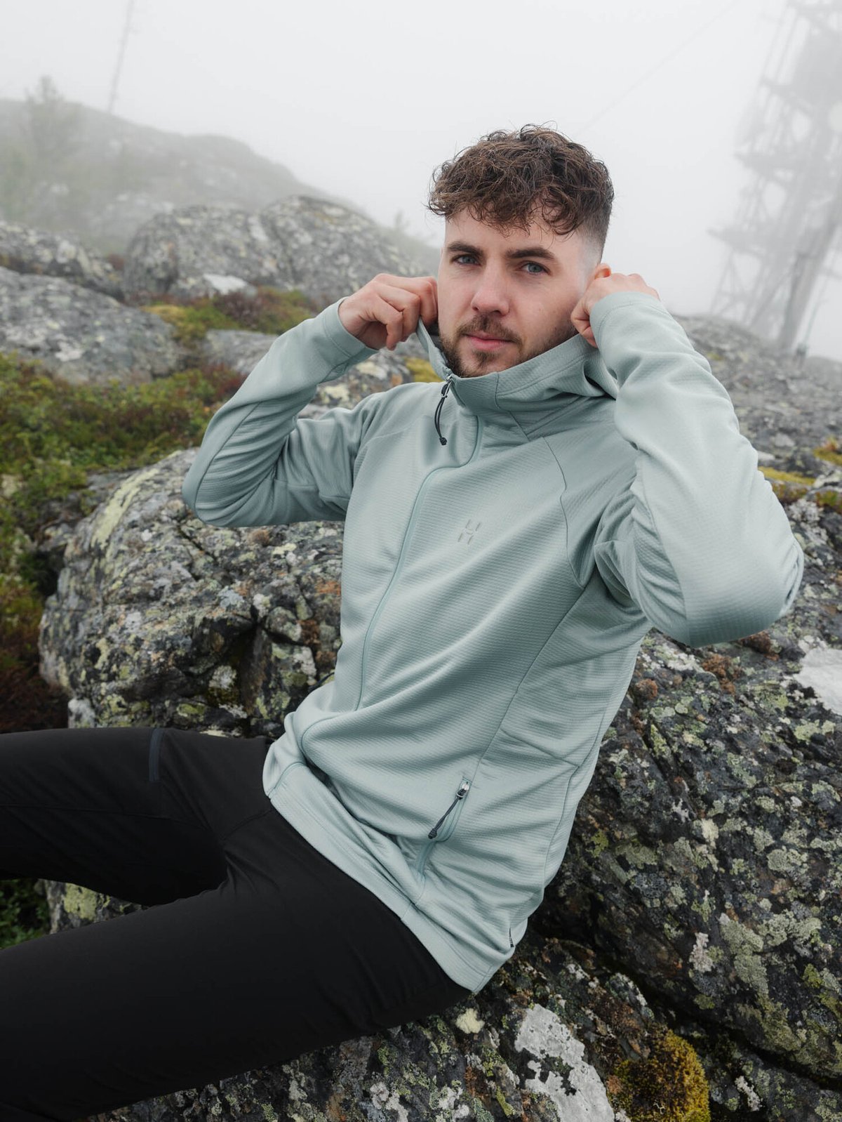 Haglöfs Korp Mid Hood Men Dew Green