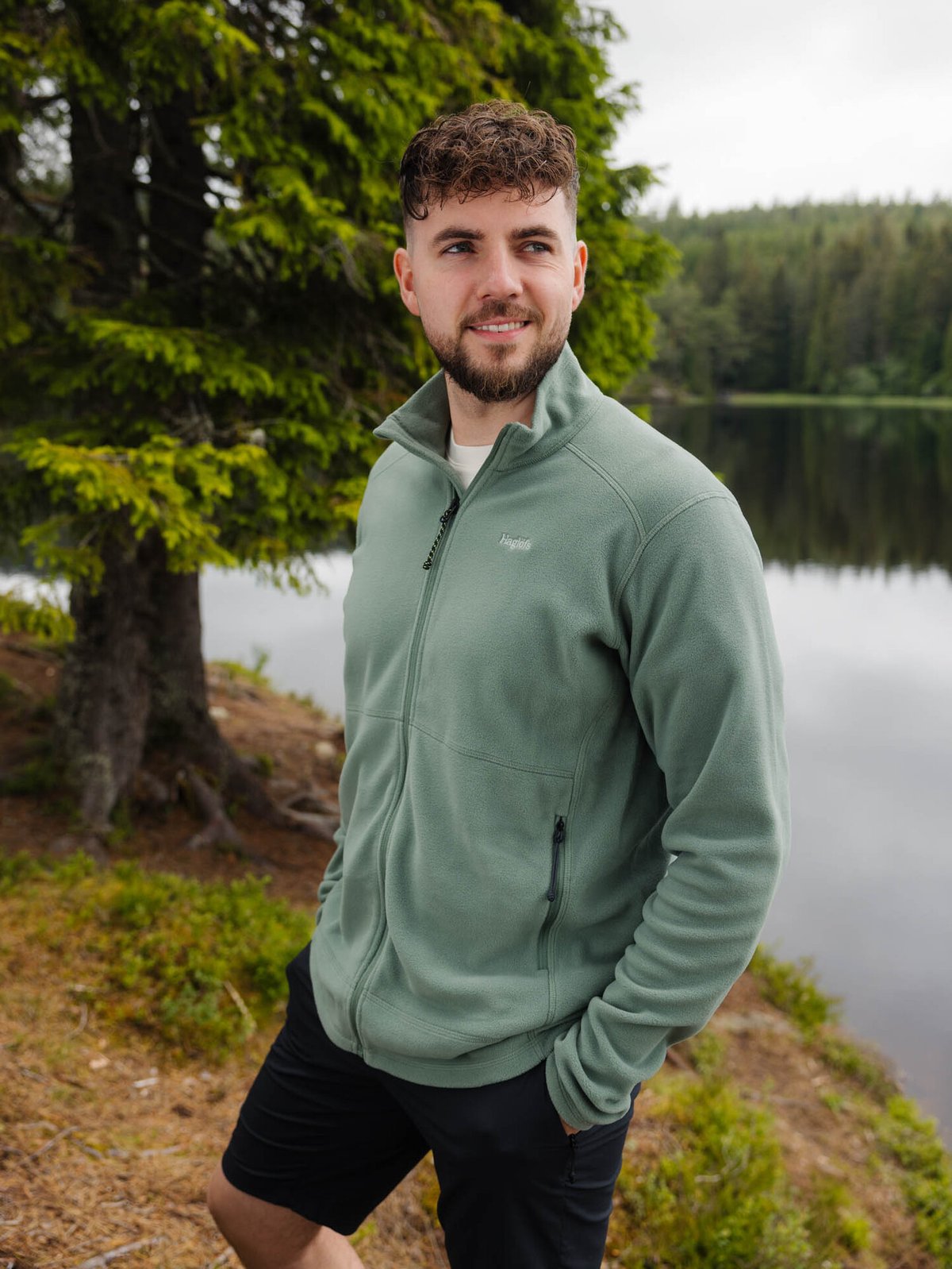 Haglöfs Buteo Mid II Jacket Men Chlorophyll Green
