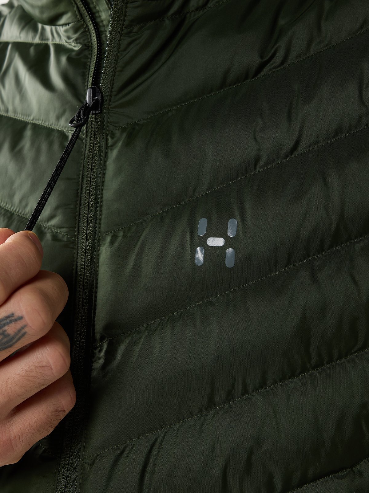 Haglöfs Särna Mimic II Hood Men Seaweed Green