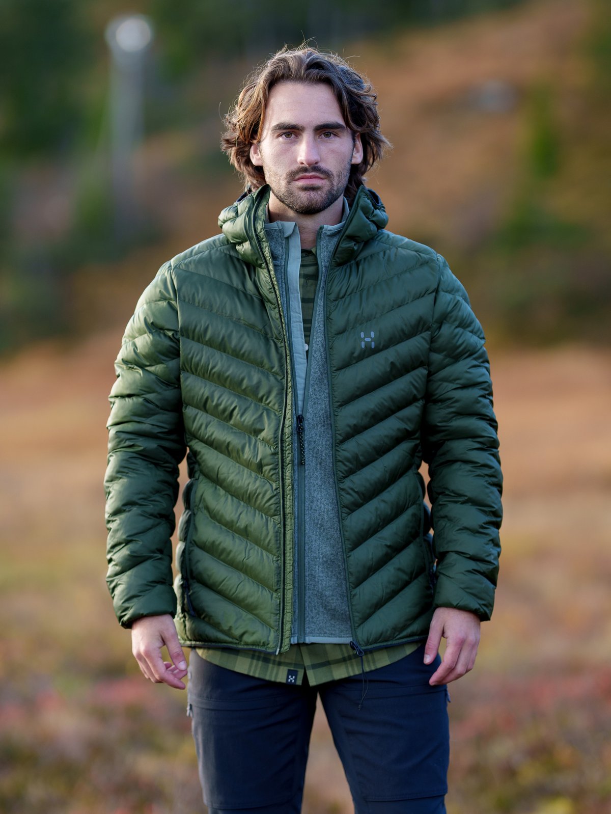 Haglöfs Särna Mimic II Hood Men Seaweed Green