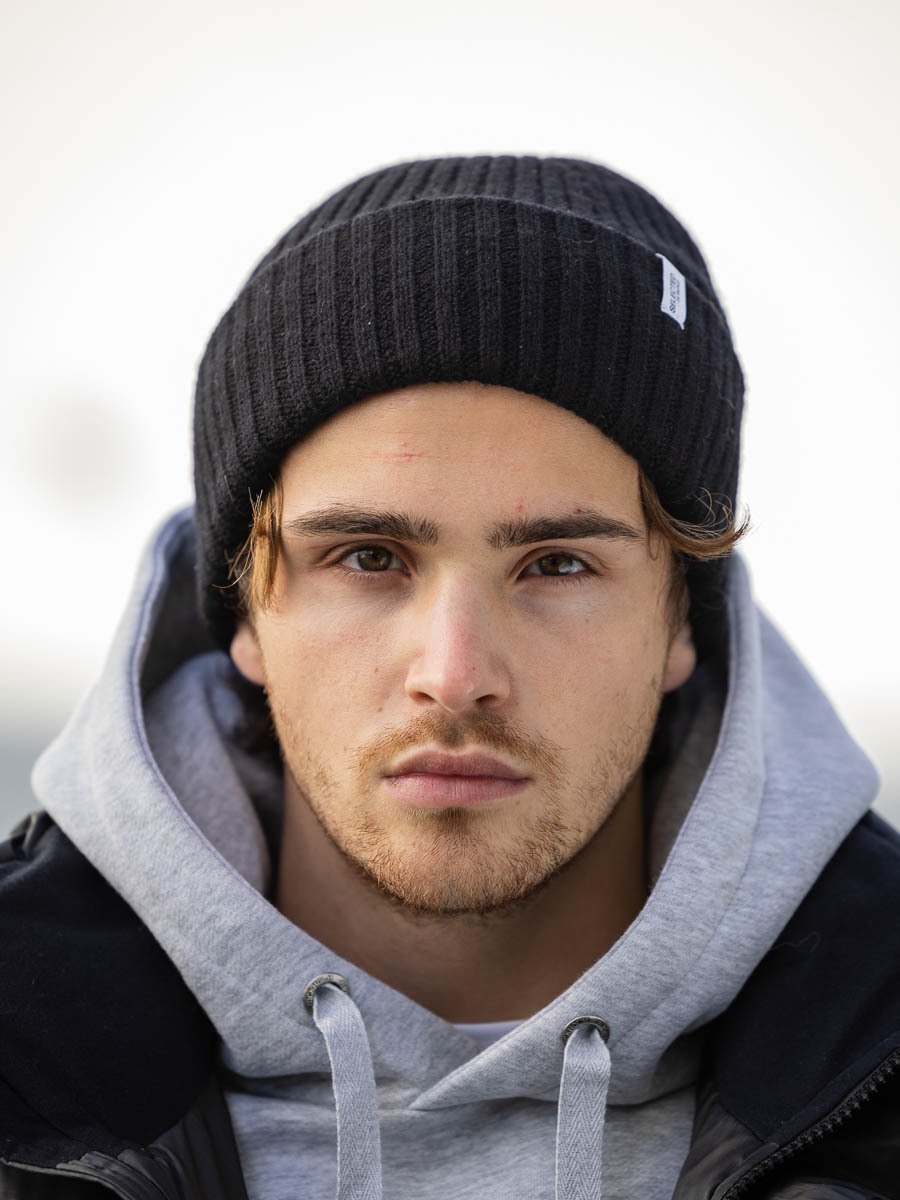 Selected Homme Selected Homme Merino Wool Beanie Black