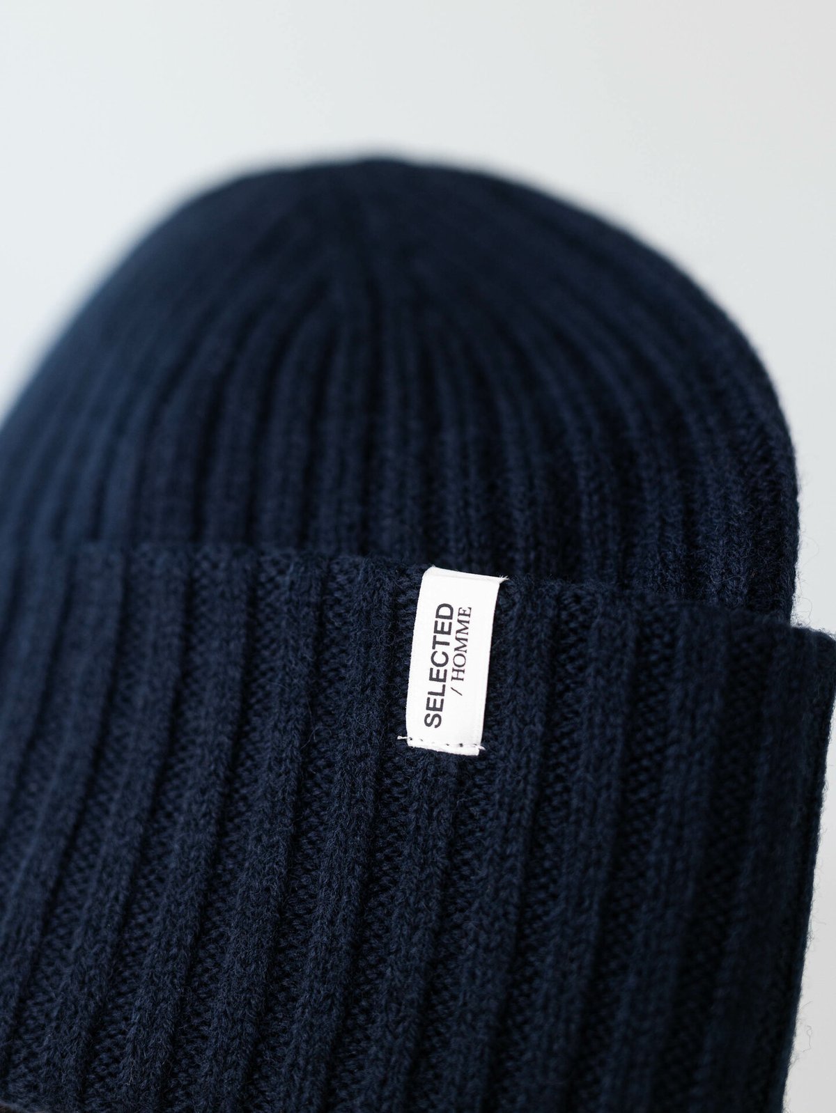 Selected Homme Selected Homme Merino Wool Beanie Sky Captain