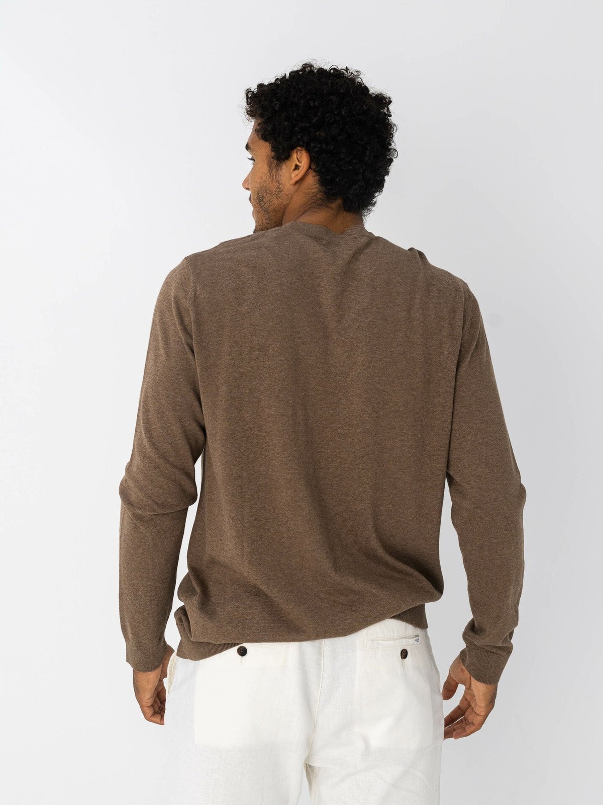 Selected Homme Berg Crew Neck Teak