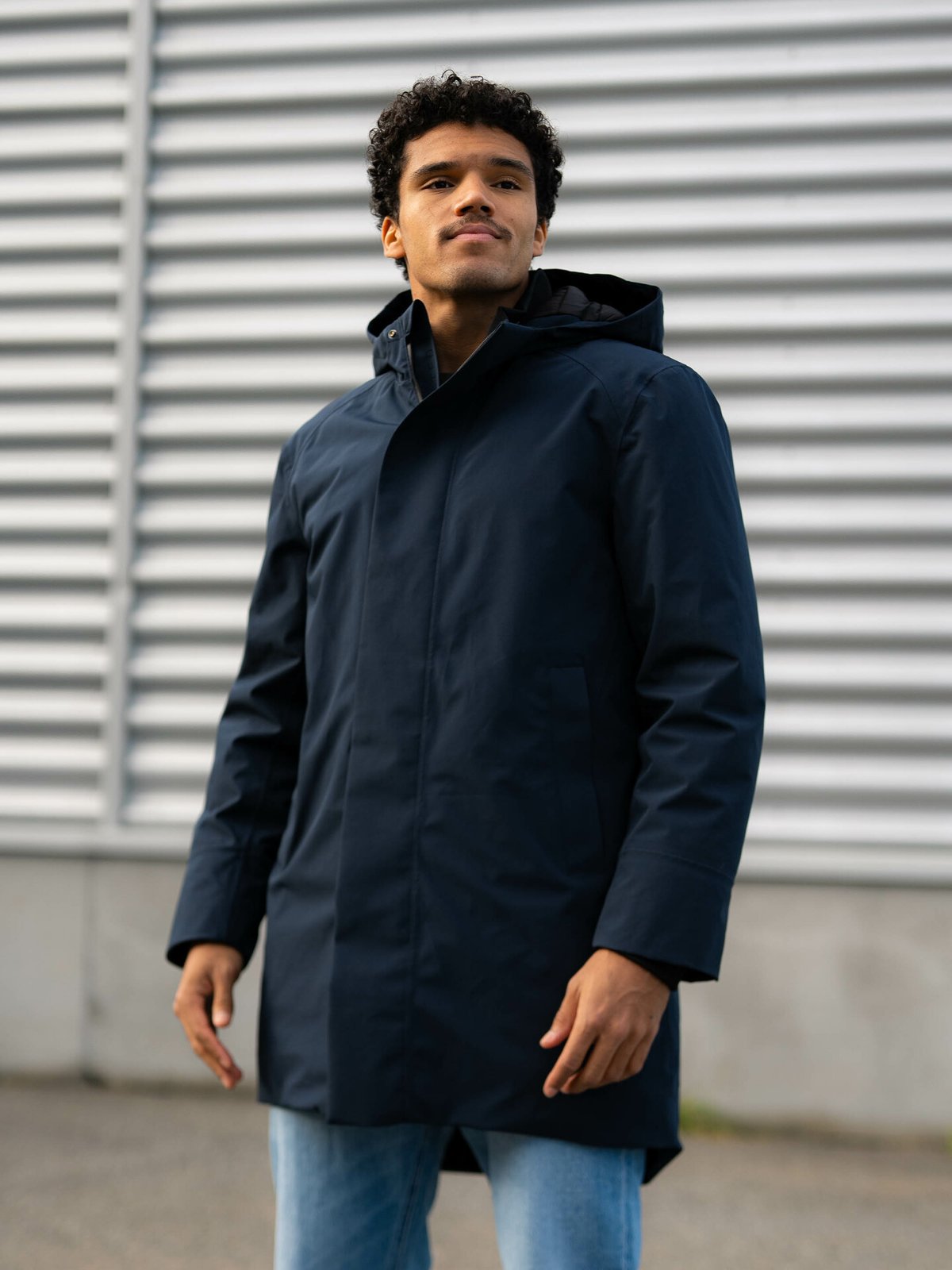 Selected Homme Selected Homme Feist Tech Parka Sky Captain
