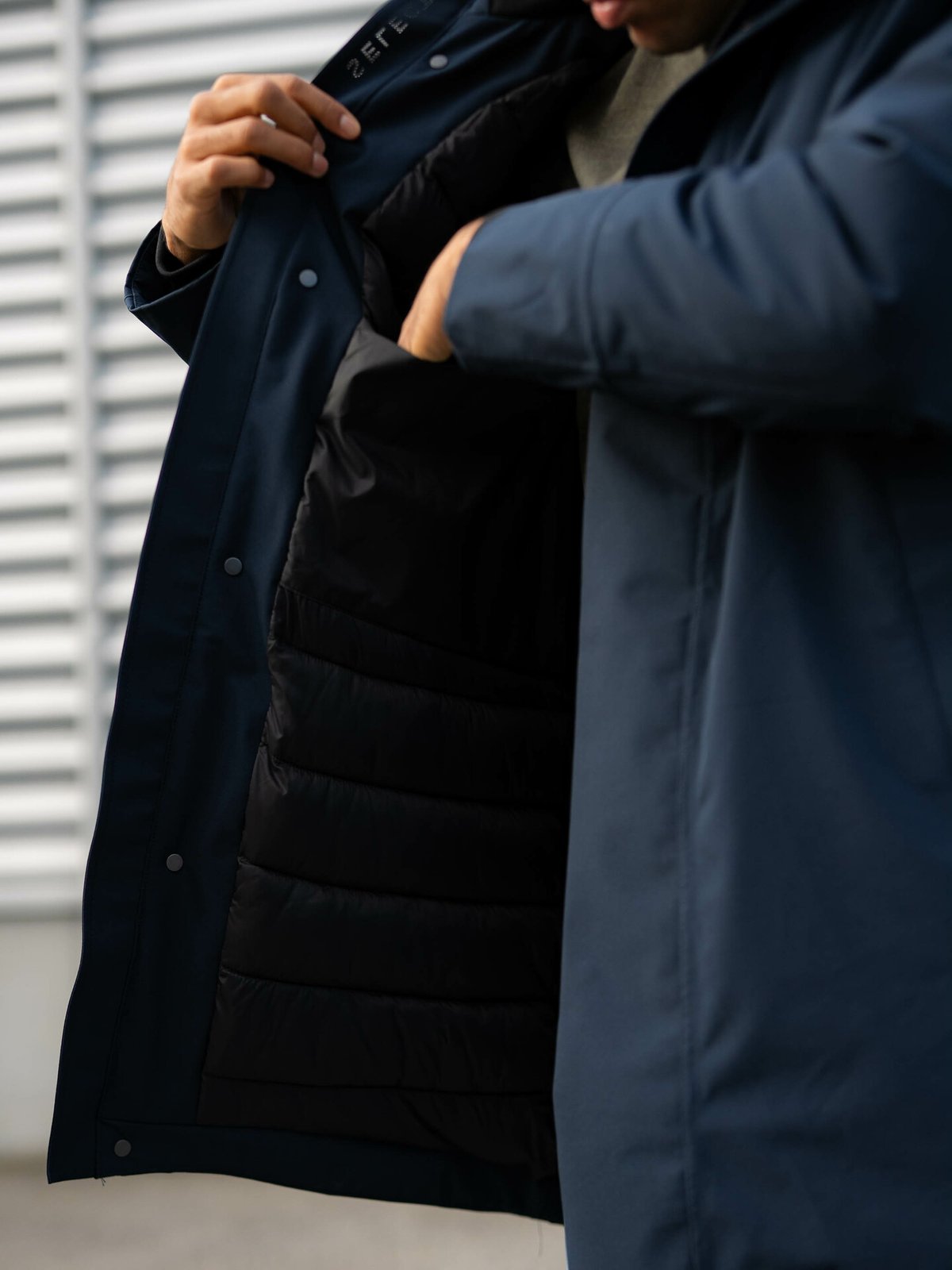 Selected Homme Selected Homme Feist Tech Parka Sky Captain