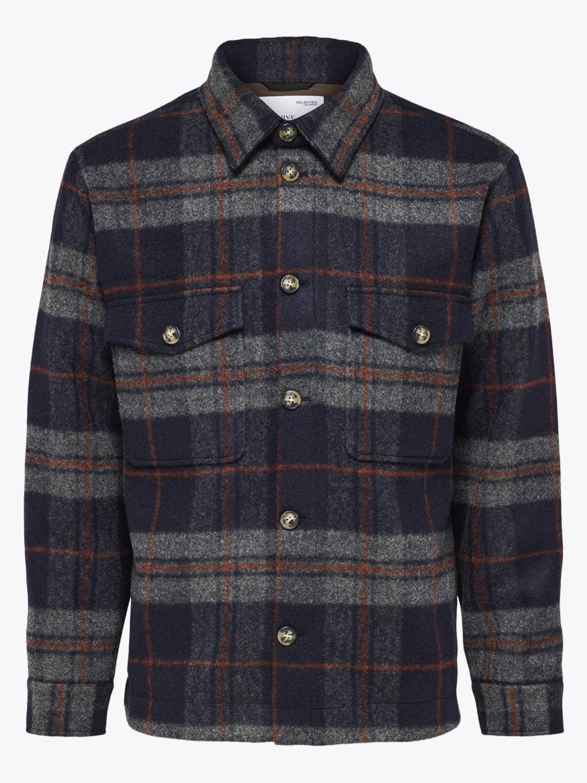 Selected Homme Selected Homme Archive Overshirt Navy