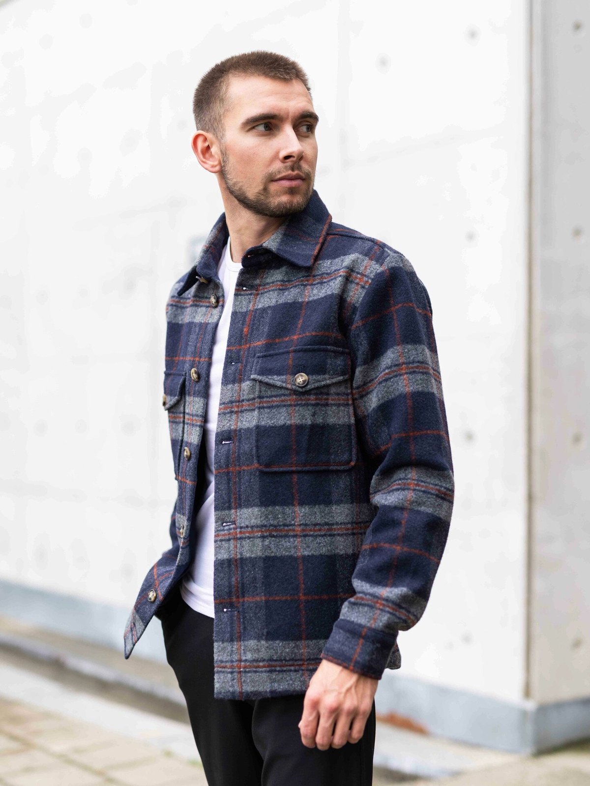 Selected Homme Selected Homme Archive Overshirt Navy