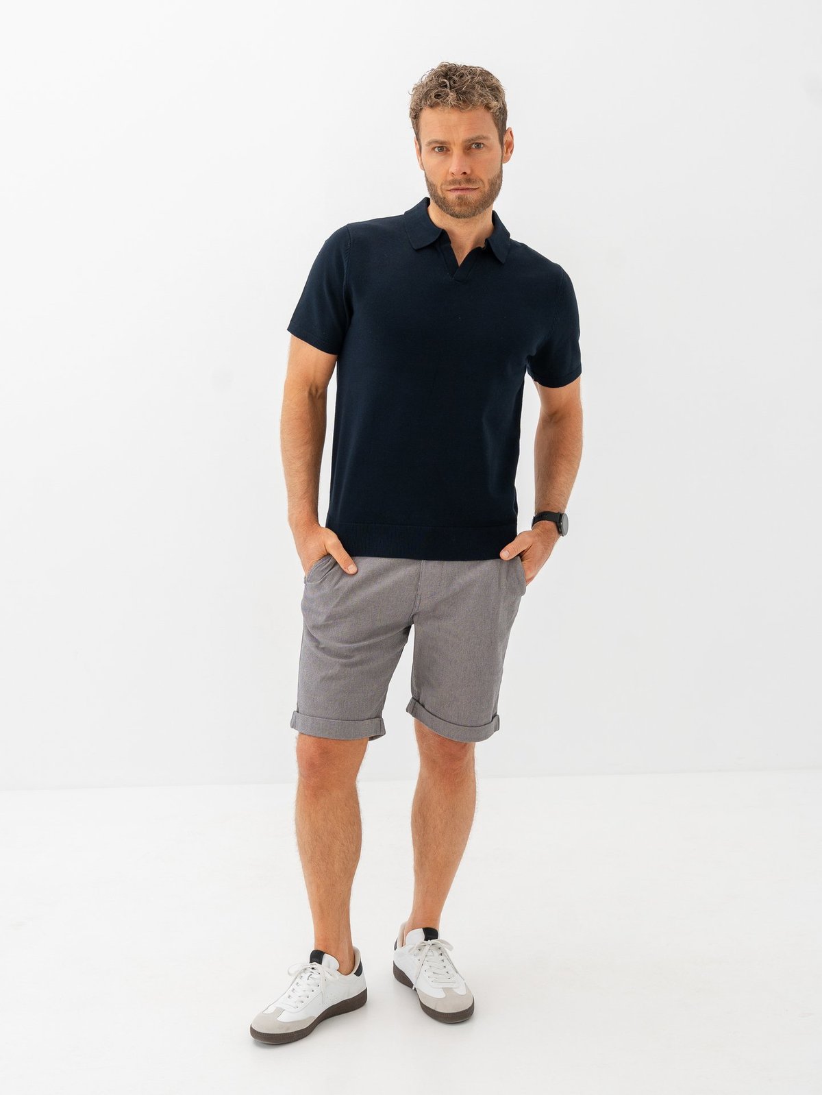 Selected Homme Slim Luton Flex Shorts Asphalt