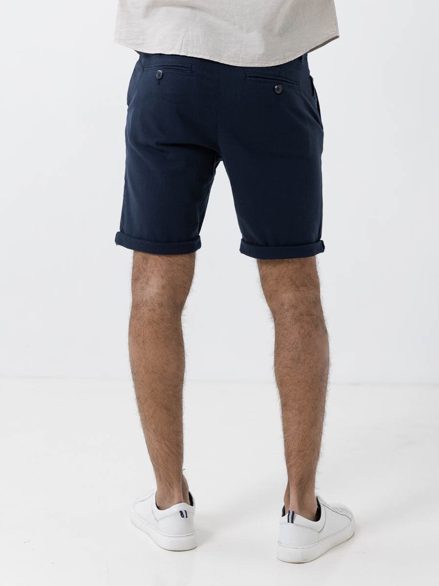 Selected Homme Slim Luton Flex Shorts Dark Sapphire