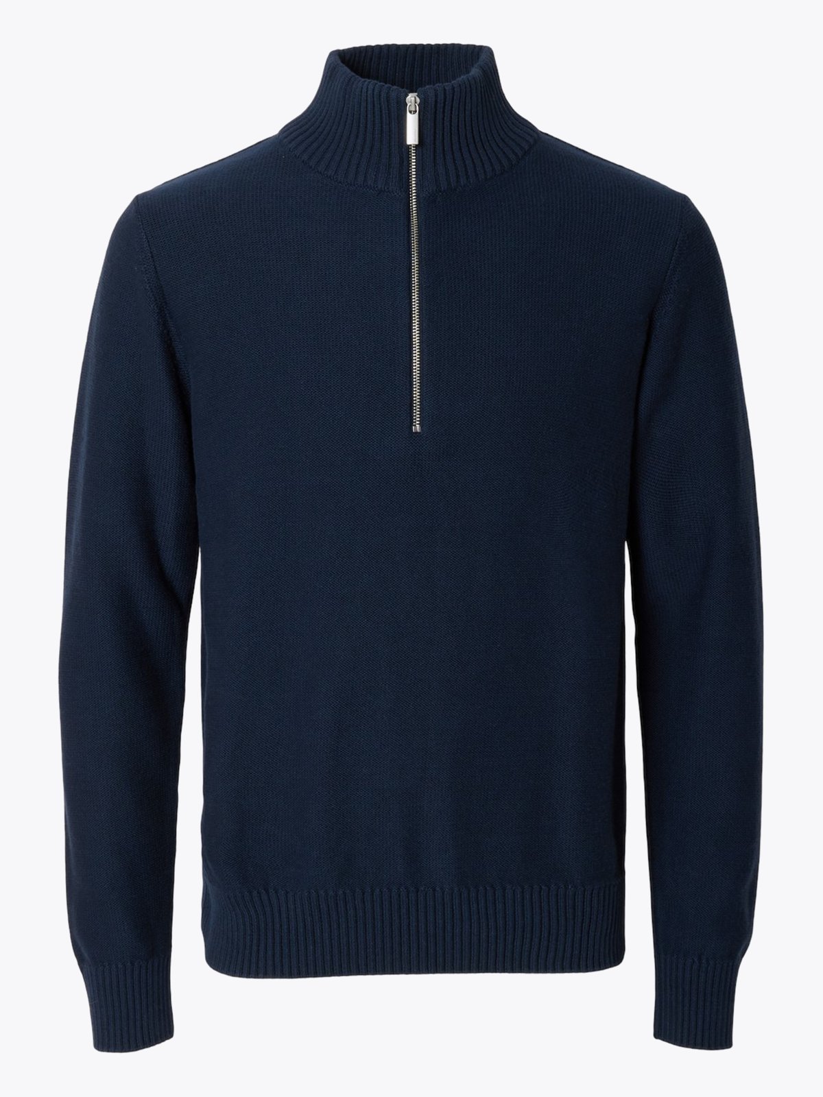 Selected Homme Selected Homme Axel Long Sleeve Knit Half Zip Captain