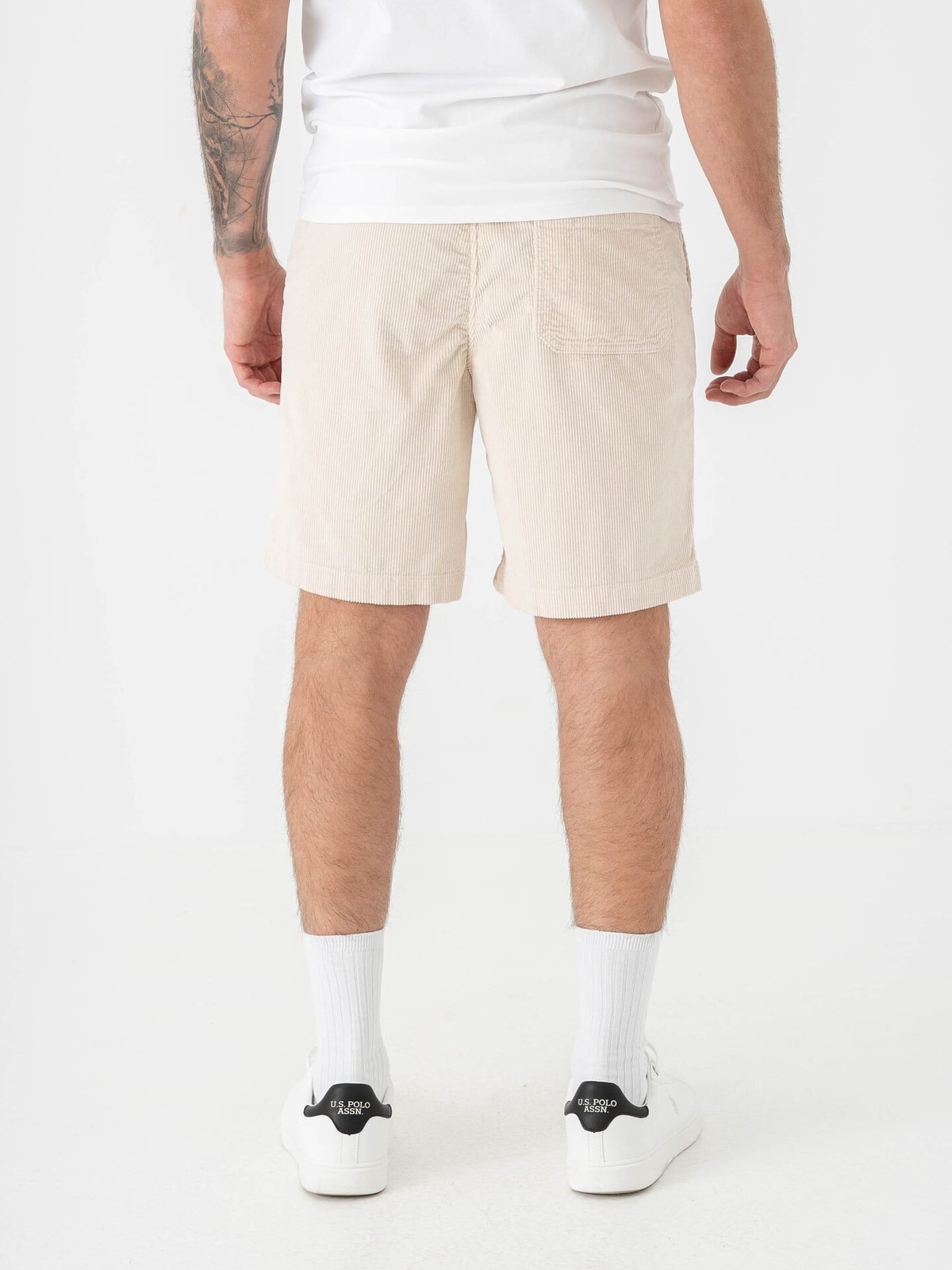 Selected Homme Regular Jace Corduroy Shorts Fog
