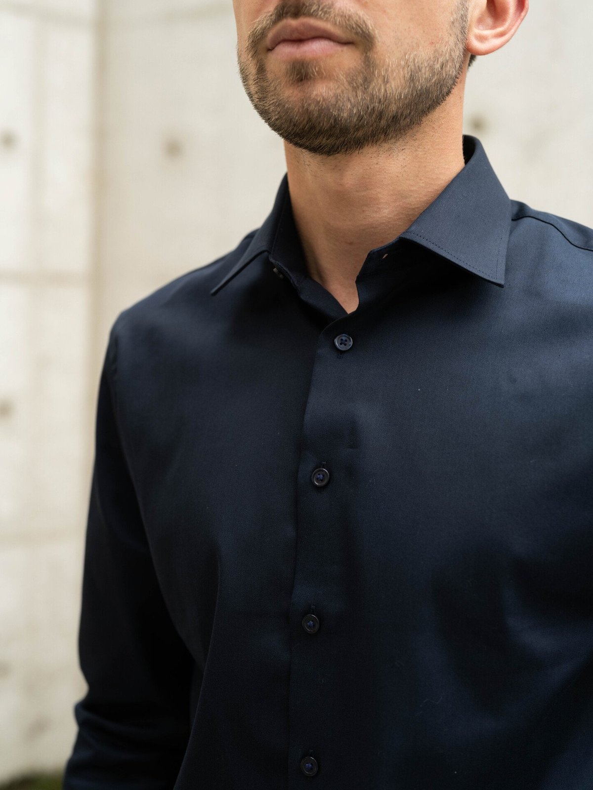 Selected Homme Slim Performance Shirt Long Sleeve Sky Captain