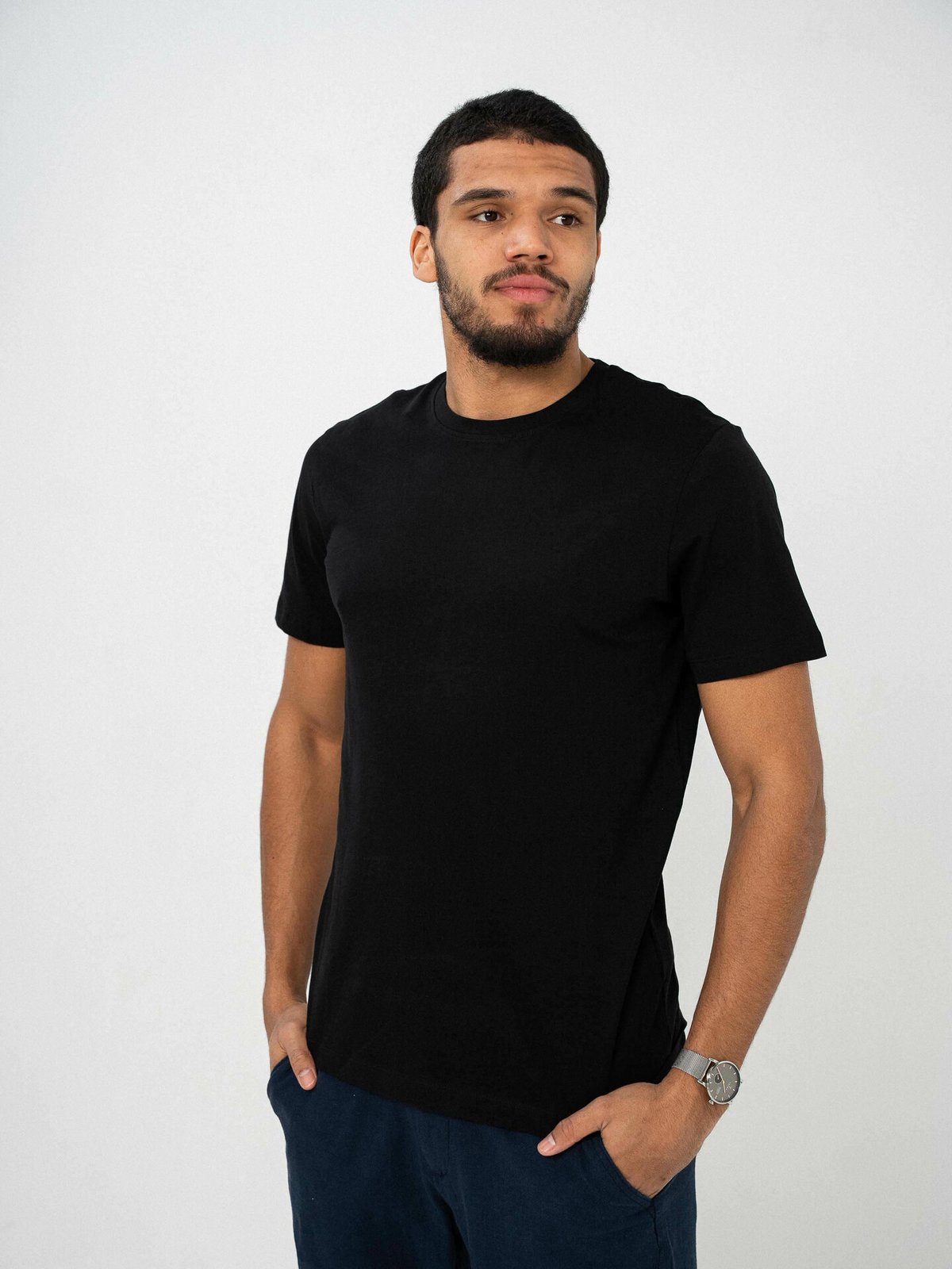 Selected Homme Cormac Short Sleeve O-Neck Tee 3 Pack Black