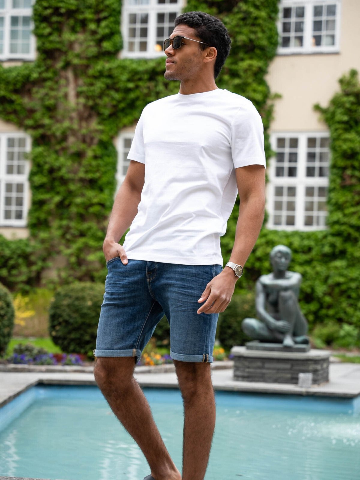 Selected Homme Cormac Short Sleeve O-Neck Tee 3 Pack Bright White