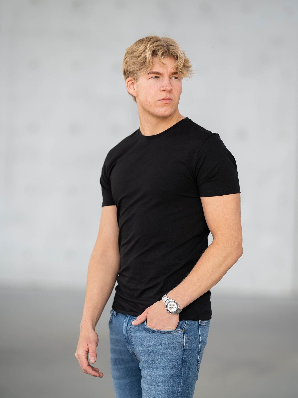 Selected Homme Roland Short Sleeve O-Neck 3-Pack Tee Black