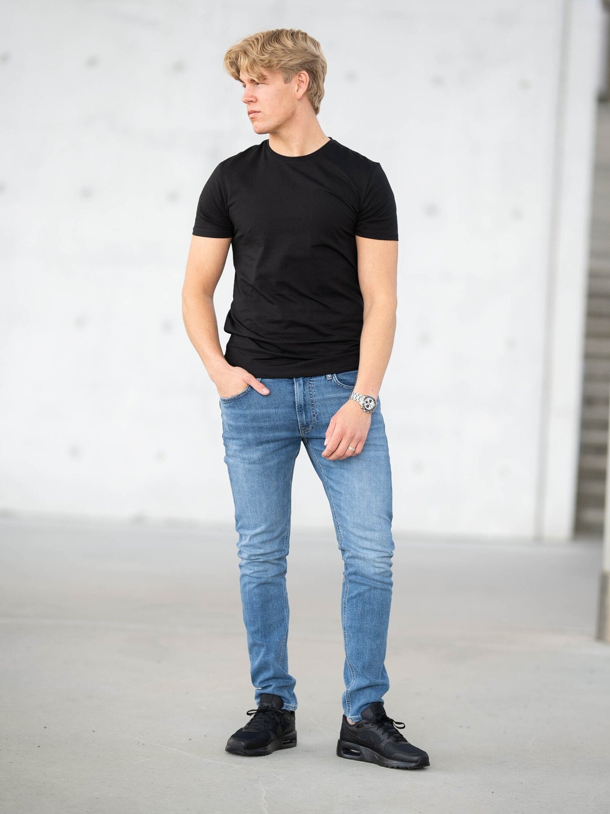 Selected Homme Roland Short Sleeve O-Neck 3-Pack Tee Black