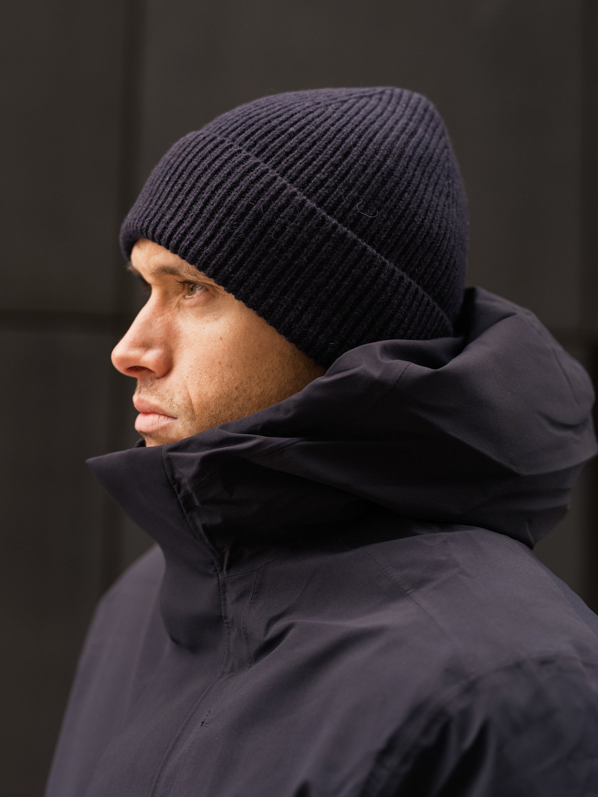 Selected Homme Mason Merino Beanie Sky Captain