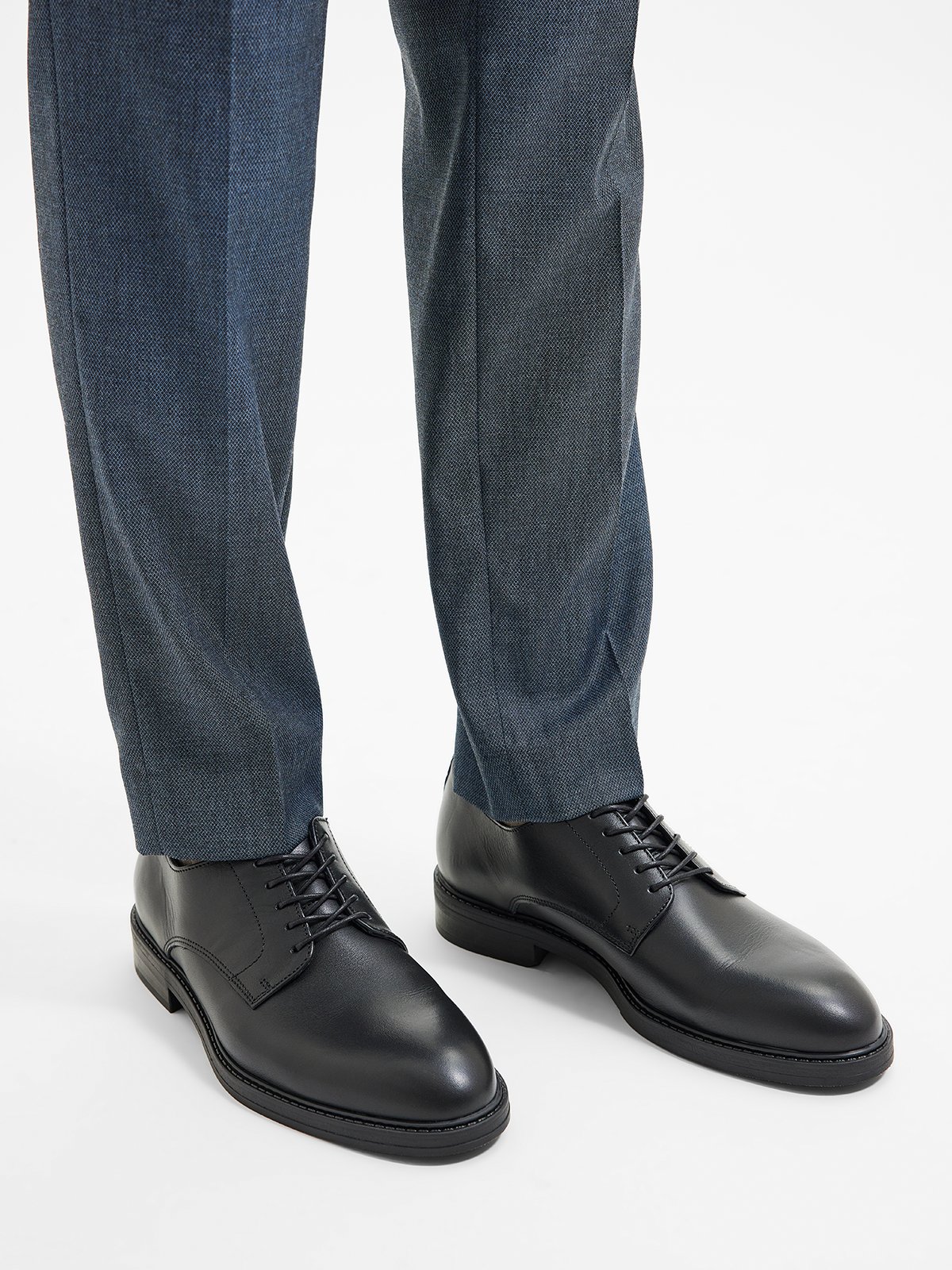 Selected Homme Blake Leather Derby Shoe Black