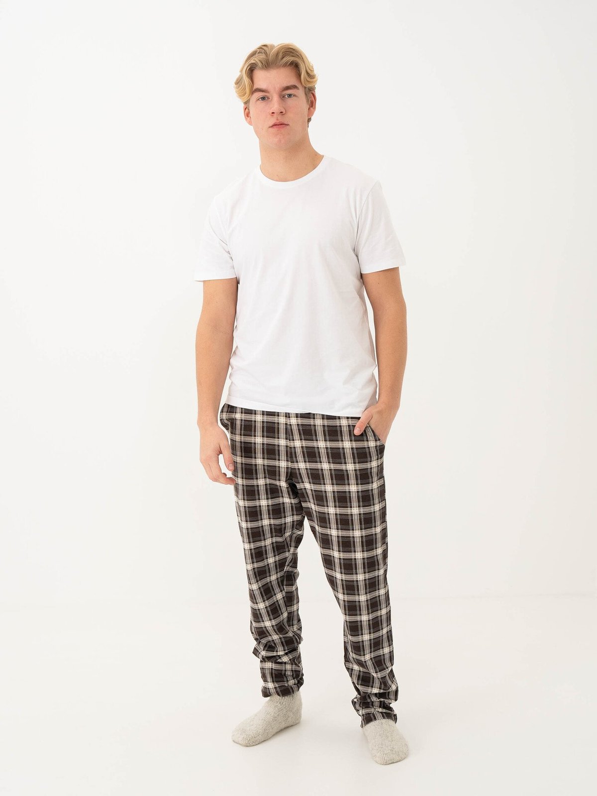Selected Homme Reg Monus Lounge Pant Coffee Bean