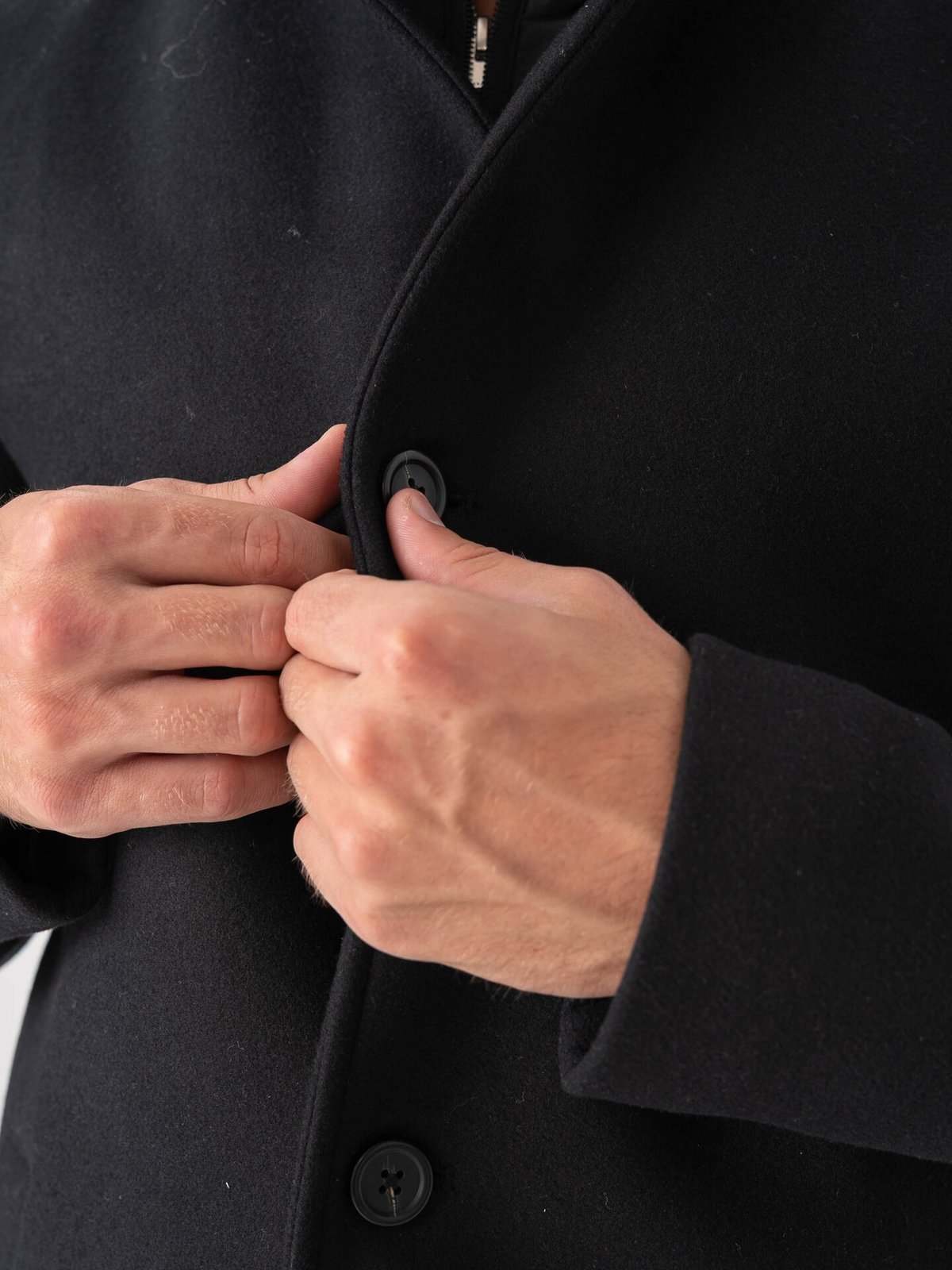 Selected Homme Rainar Lano Coat Black