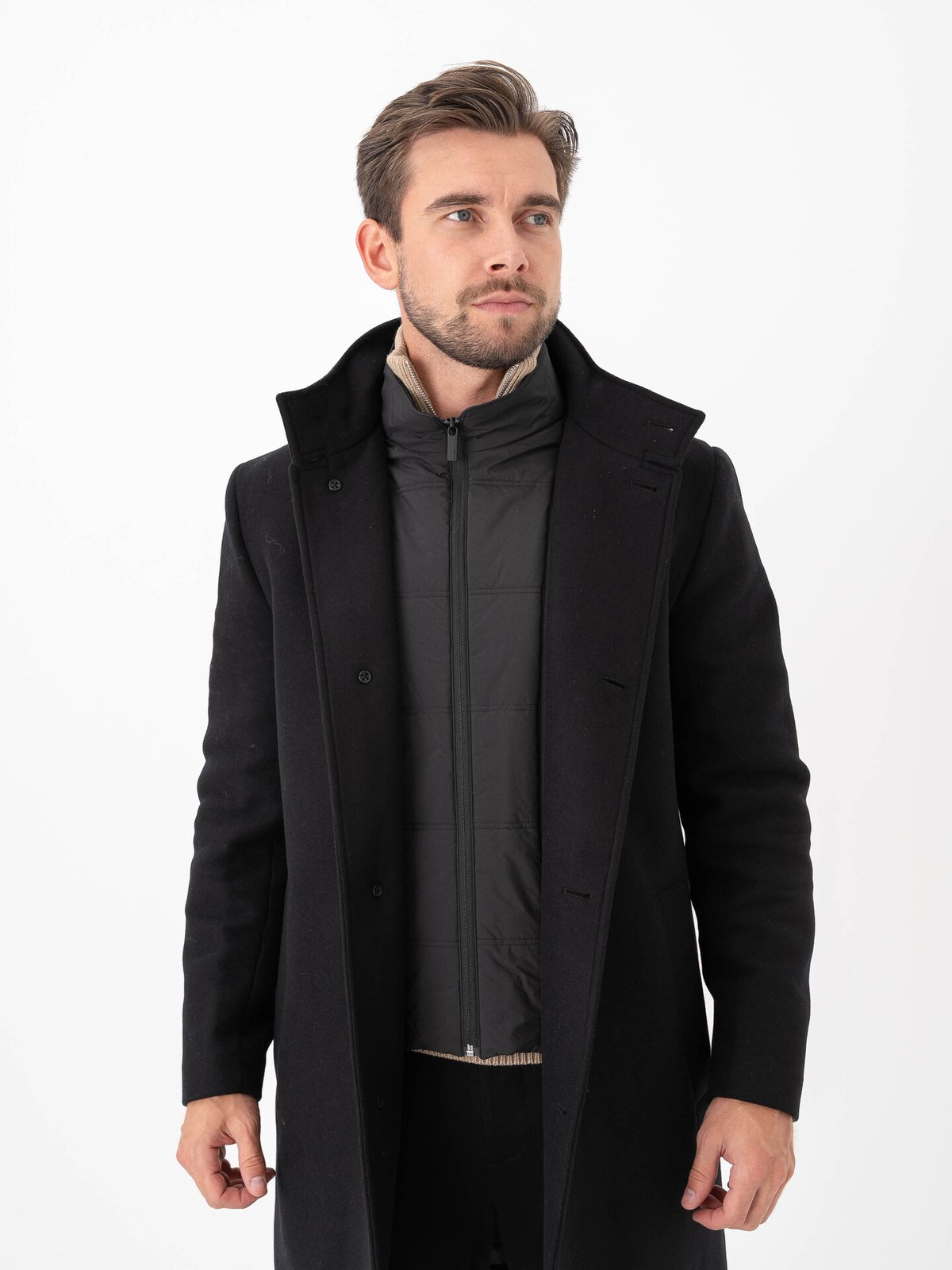 Selected Homme Rainar Lano Coat Black