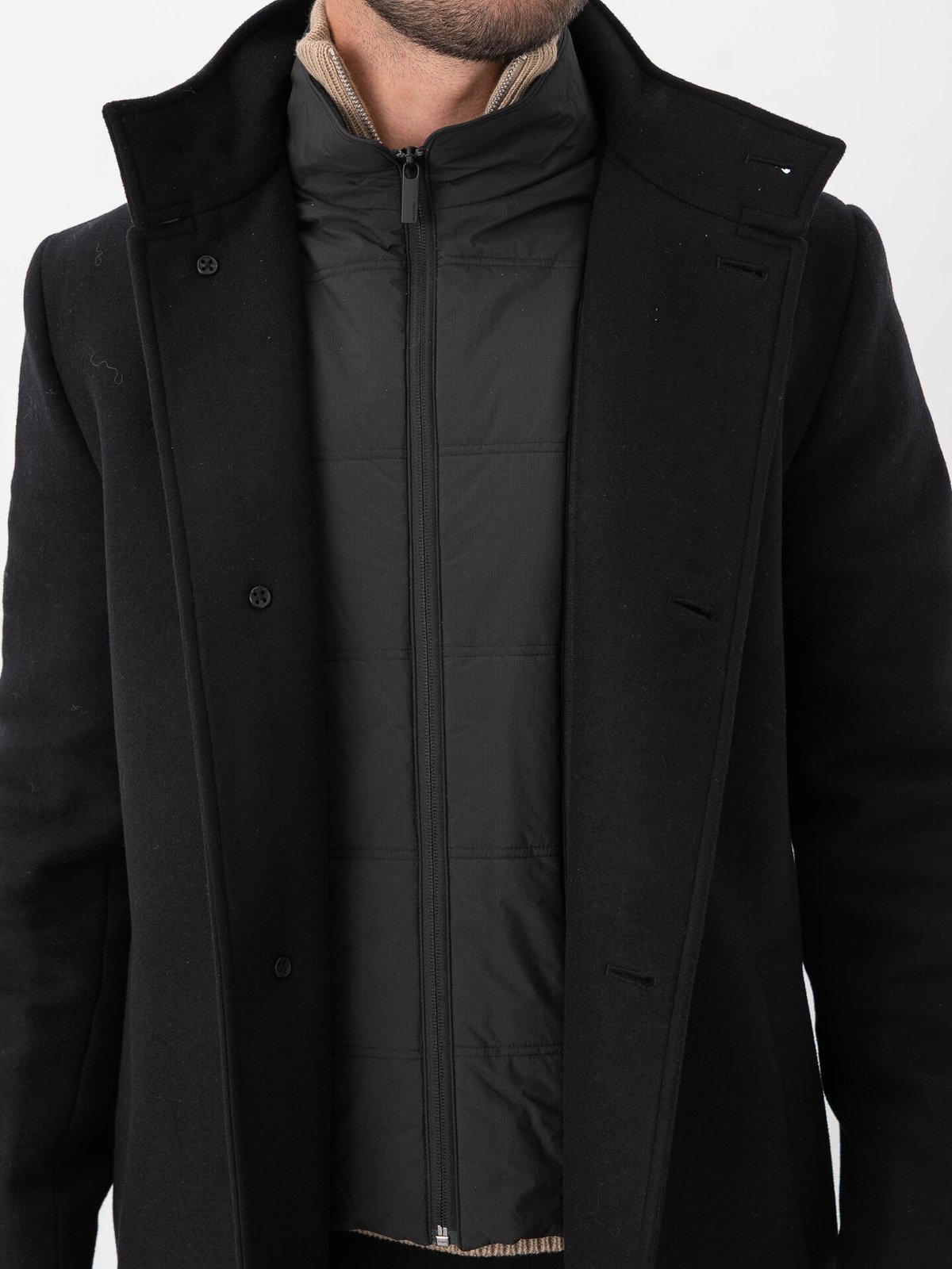 Selected Homme Rainar Lano Coat Black
