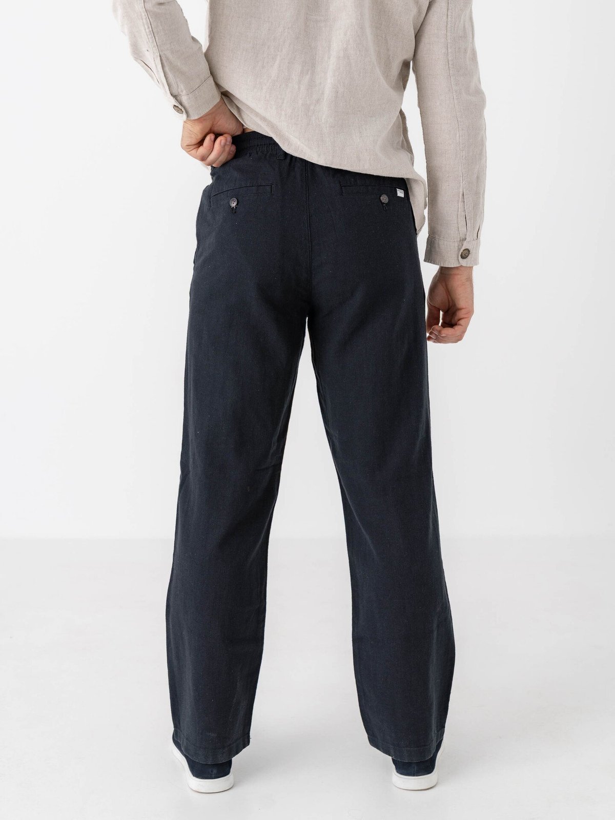 Selected Homme Loose Brody Sun Pant Black