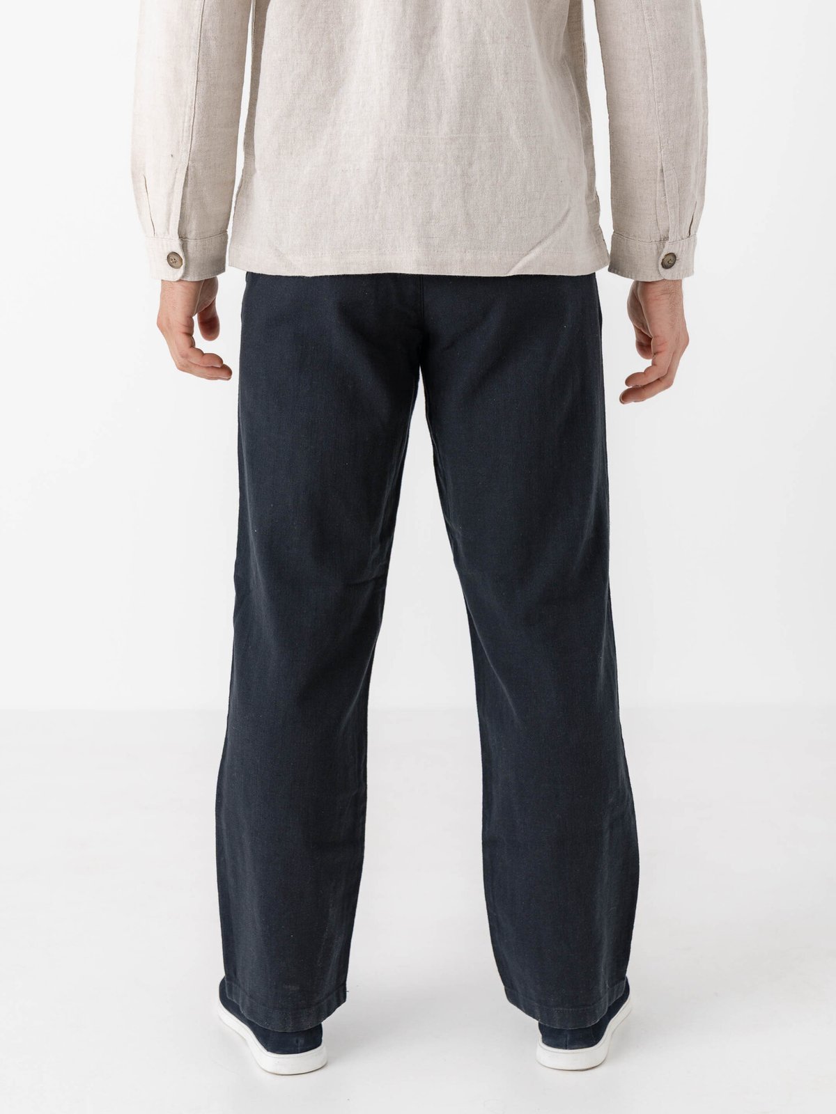 Selected Homme Loose Brody Sun Pant Black