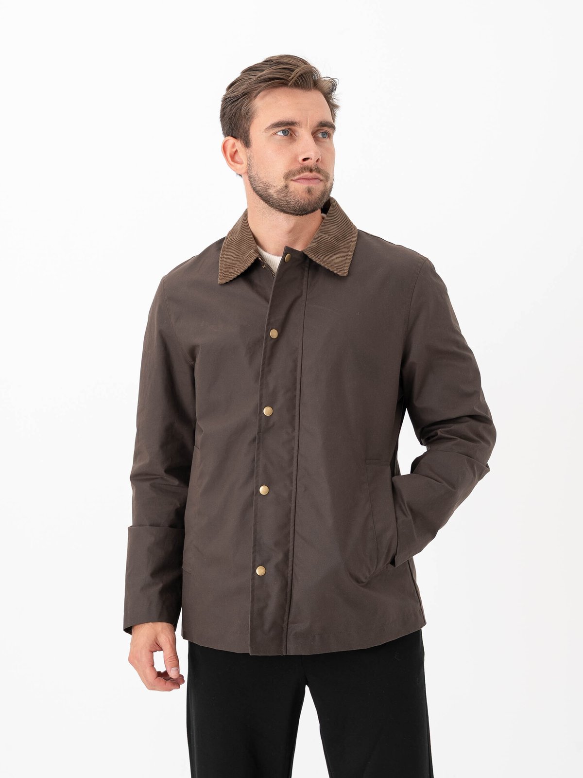 Selected Homme Walter Waxed Cotton 2.0 Jacket Delicioso