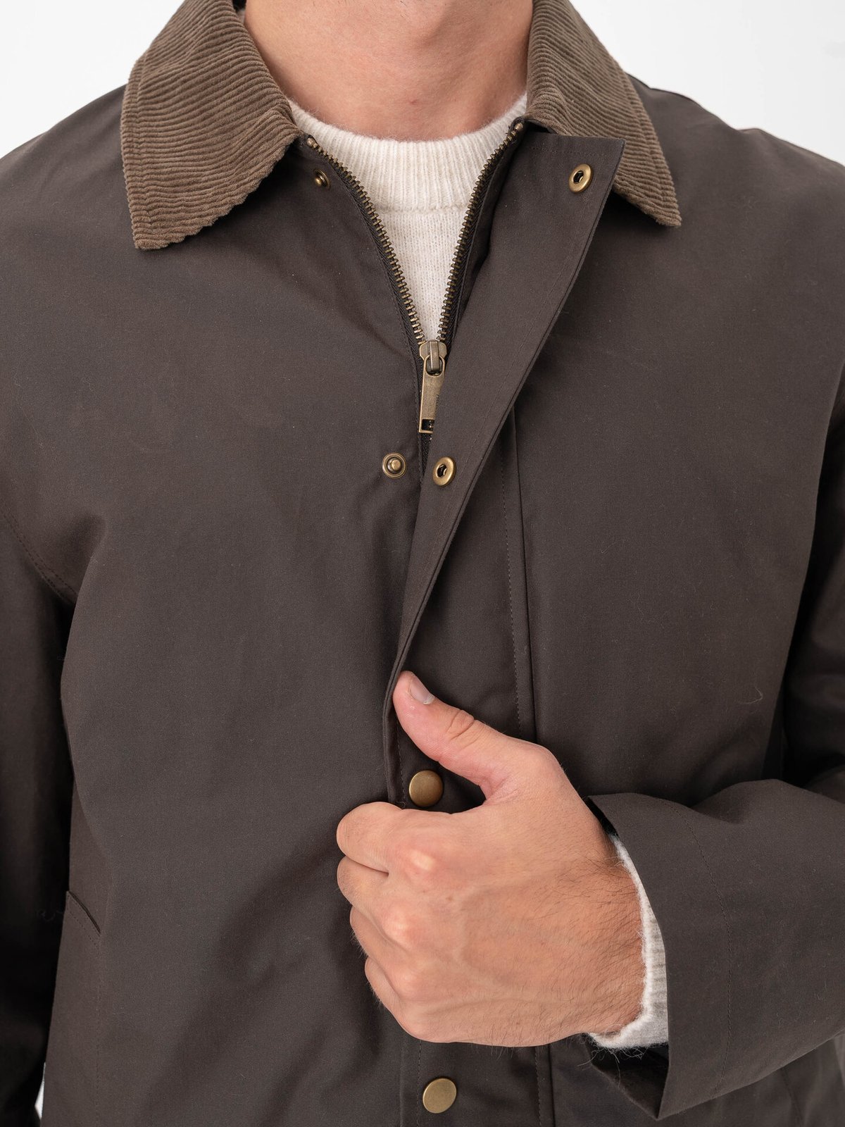 Selected Homme Walter Waxed Cotton 2.0 Jacket Delicioso