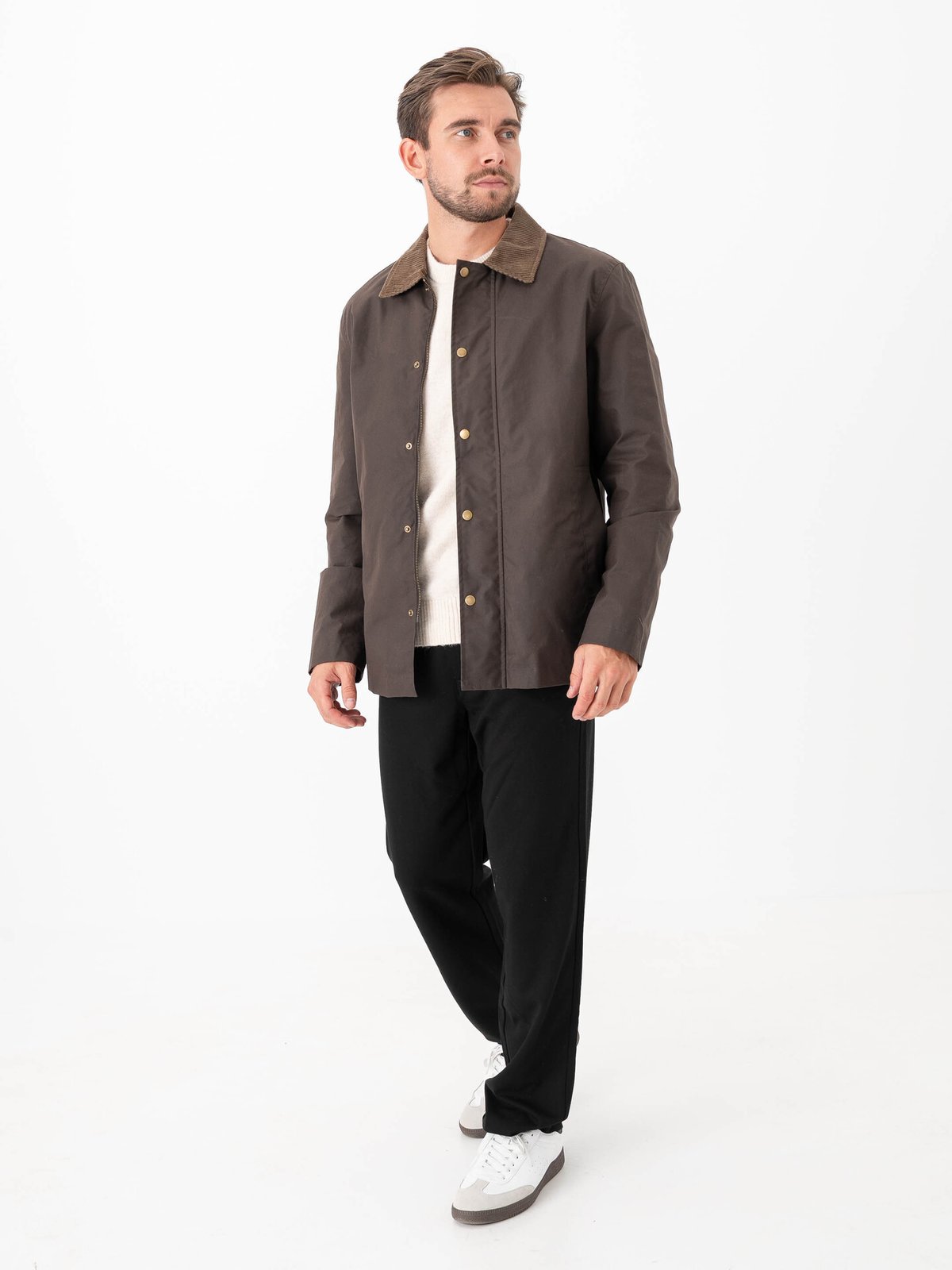 Selected Homme Walter Waxed Cotton 2.0 Jacket Delicioso