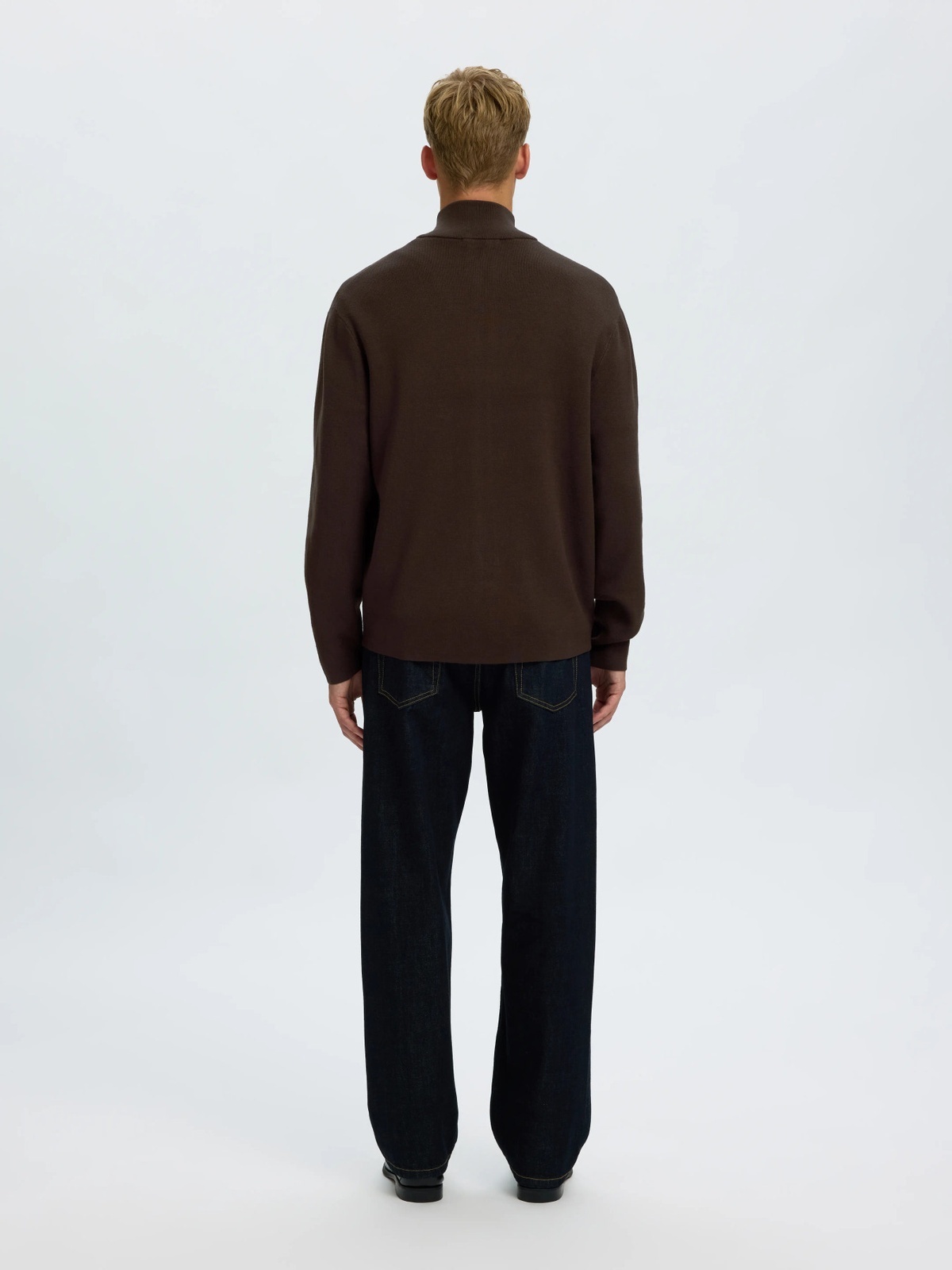 Selected Homme Teller Zip Cardigan Delicioso