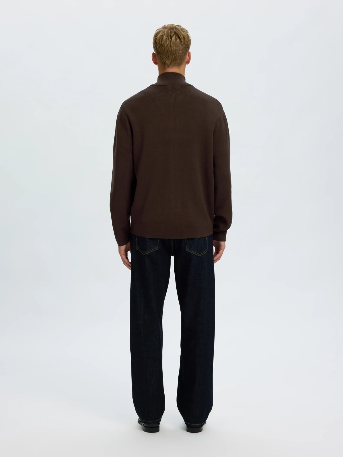 Selected Homme Teller Zip Cardigan Delicioso