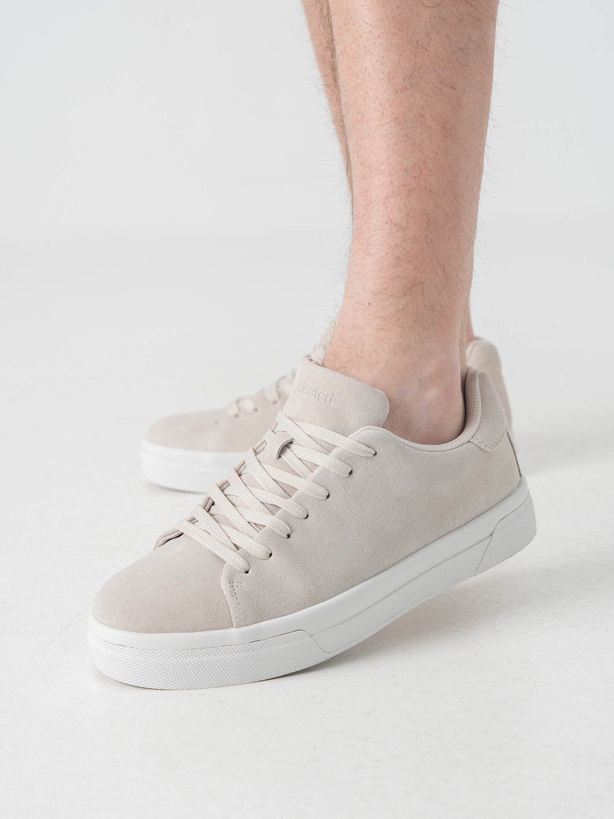Selected Homme David Chunky Suede Sneaker 2.0 White