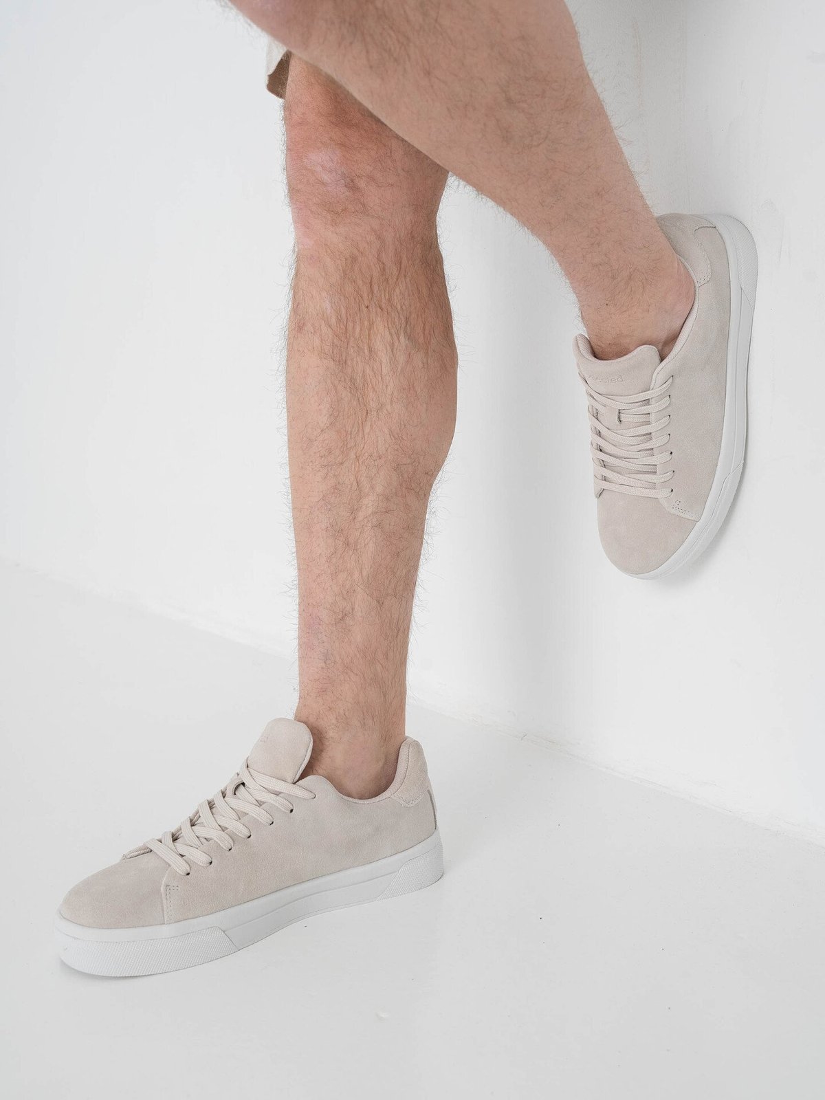 Selected Homme David Chunky Suede Sneaker 2.0 White