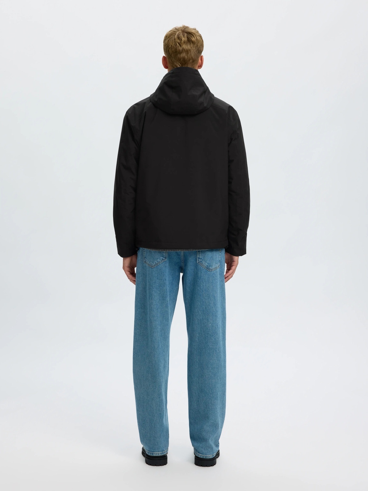 Selected Homme Forest Urban Tech Jacket Black