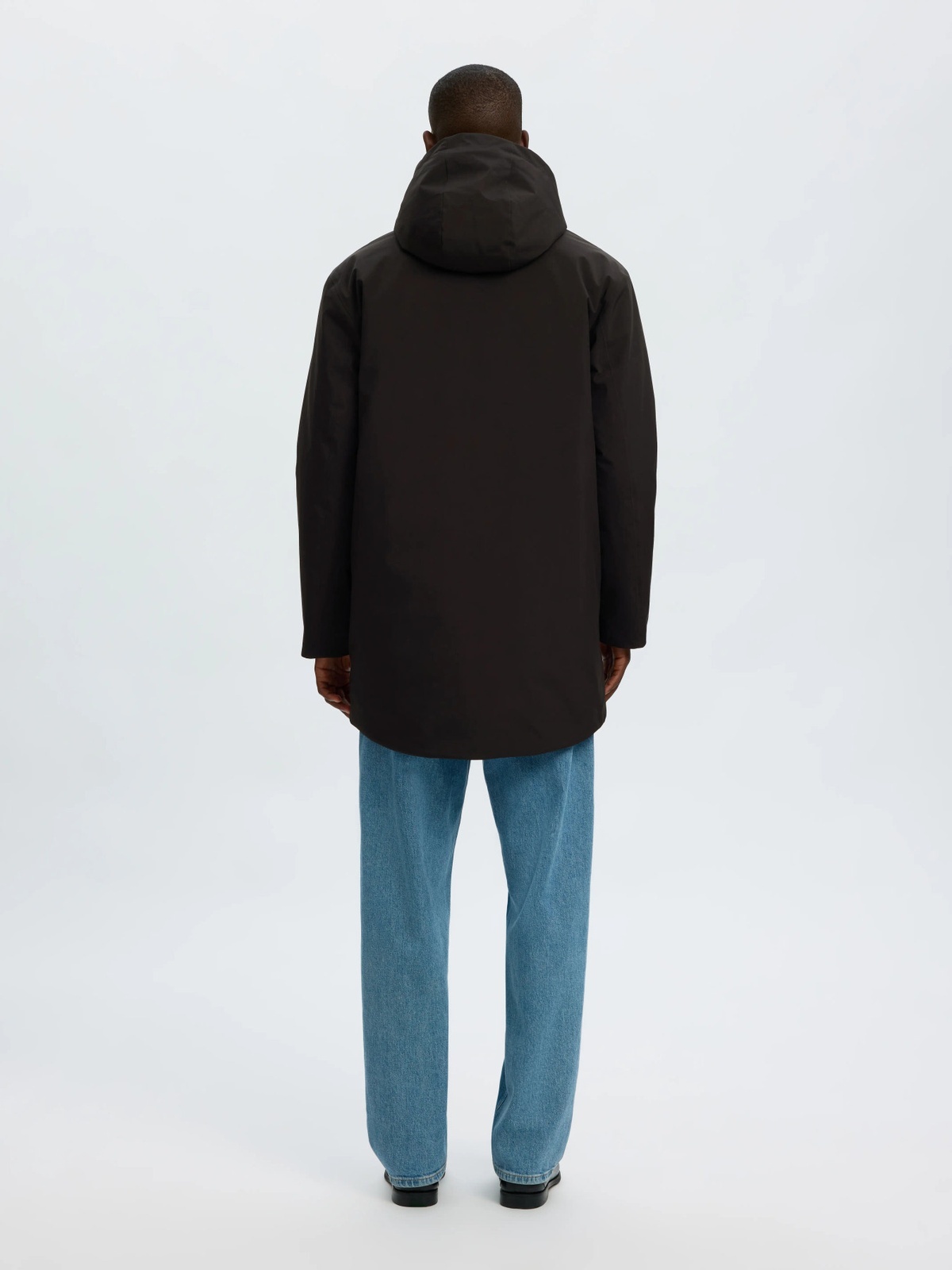 Selected Homme Franklin Urban Tech Parka Black