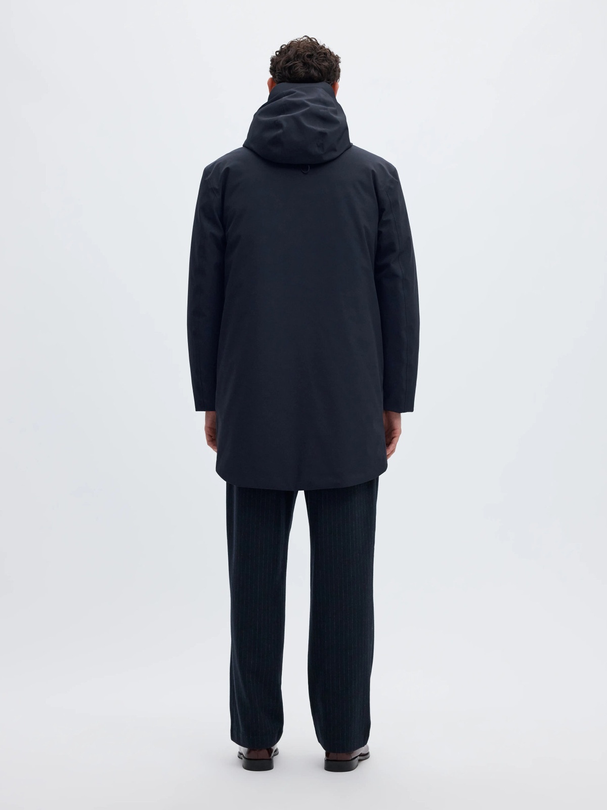 Selected Homme Franklin Urban Tech Parka Sky Captain