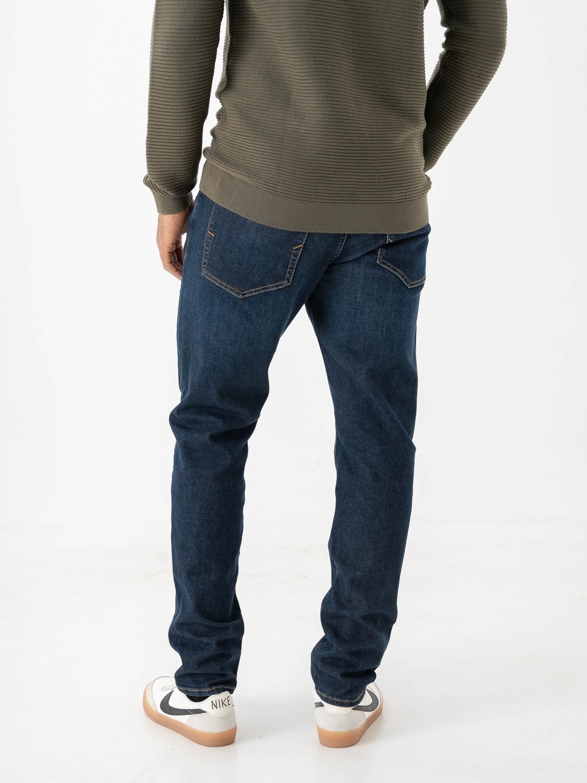 Selected Homme Slim Cleo Flex Jeans Dark Blue Denim