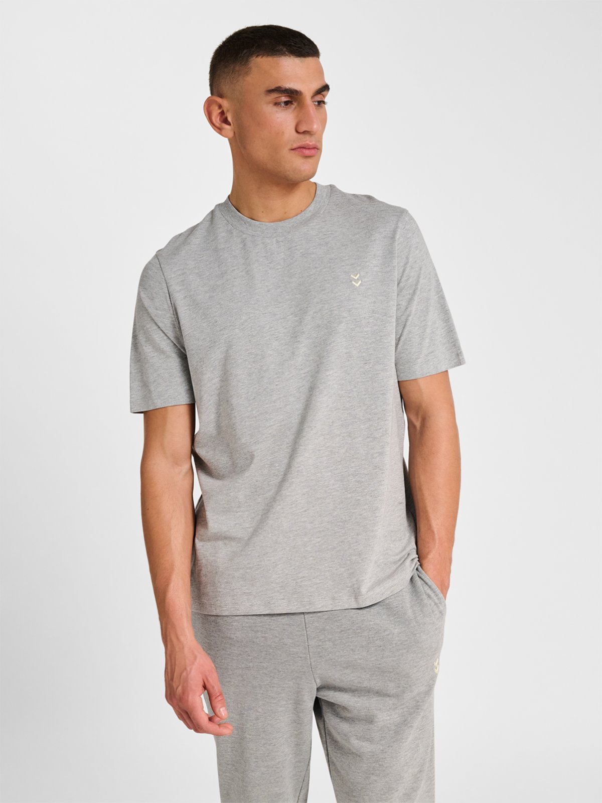 Hummel Pulse T-Shirt Grey Melange