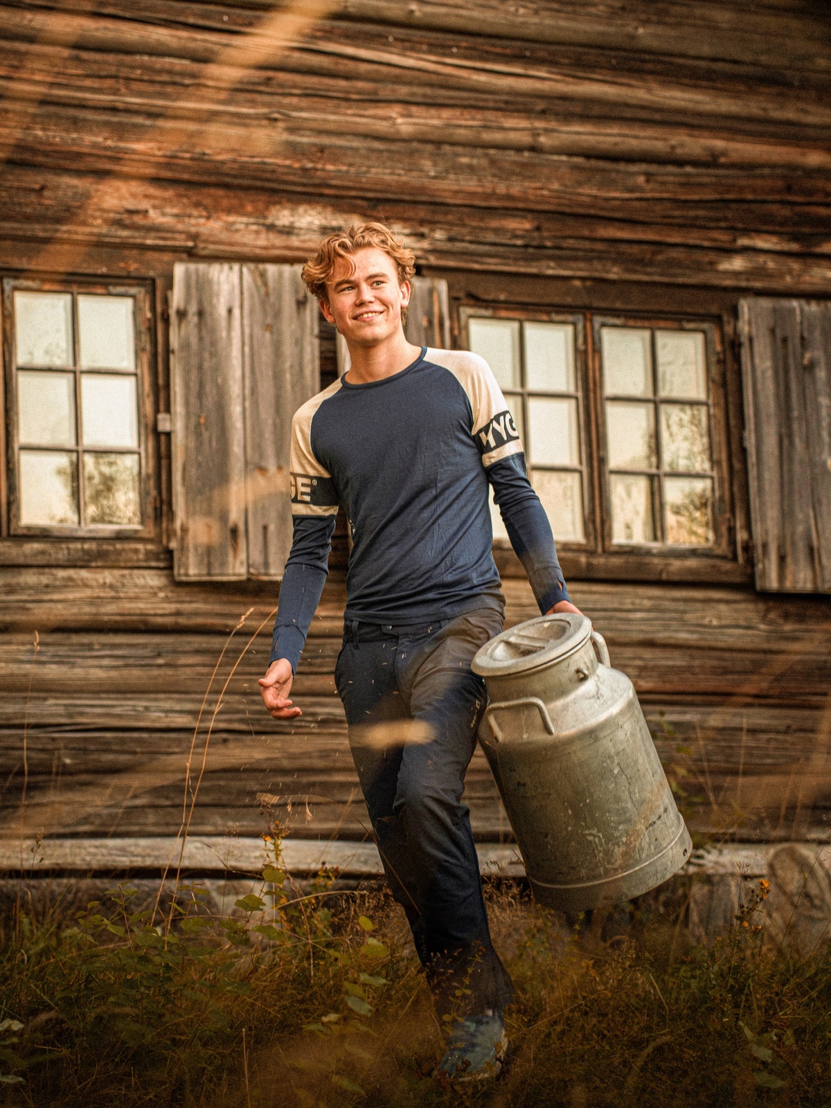 Hygge Men's Hyggewool 180 Crew Neck Navy