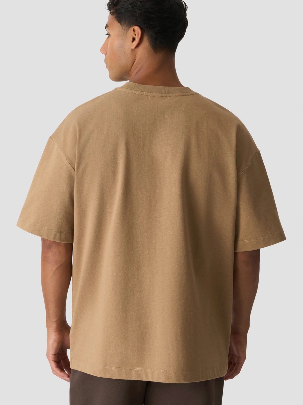 ICIW Essence Heavy Cotton T-Shirt Print Cashmere