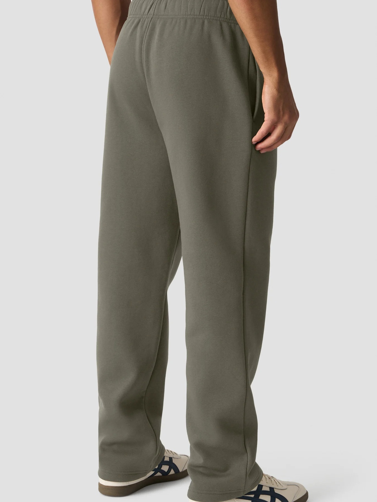 ICIW Everyday Straight Pants Warm Green