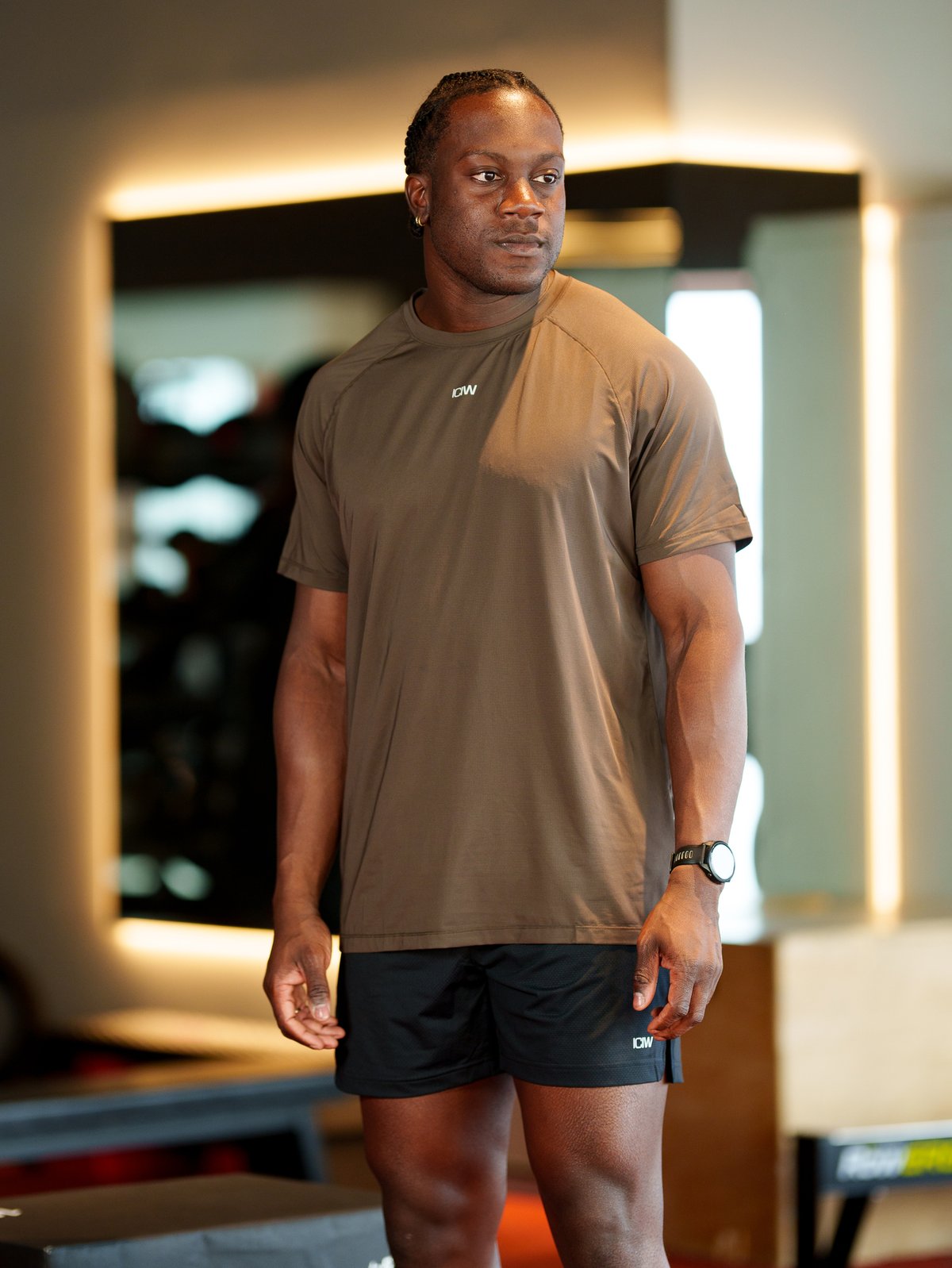 ICIW Mirage Cardio T-Shirt Brun