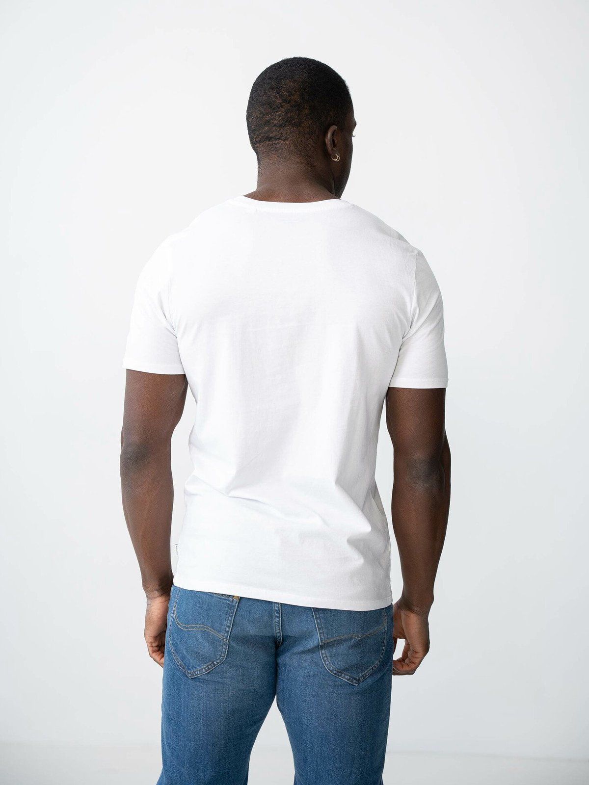 Jack and Jones Basic Crew Neck Tee 2 Pack White