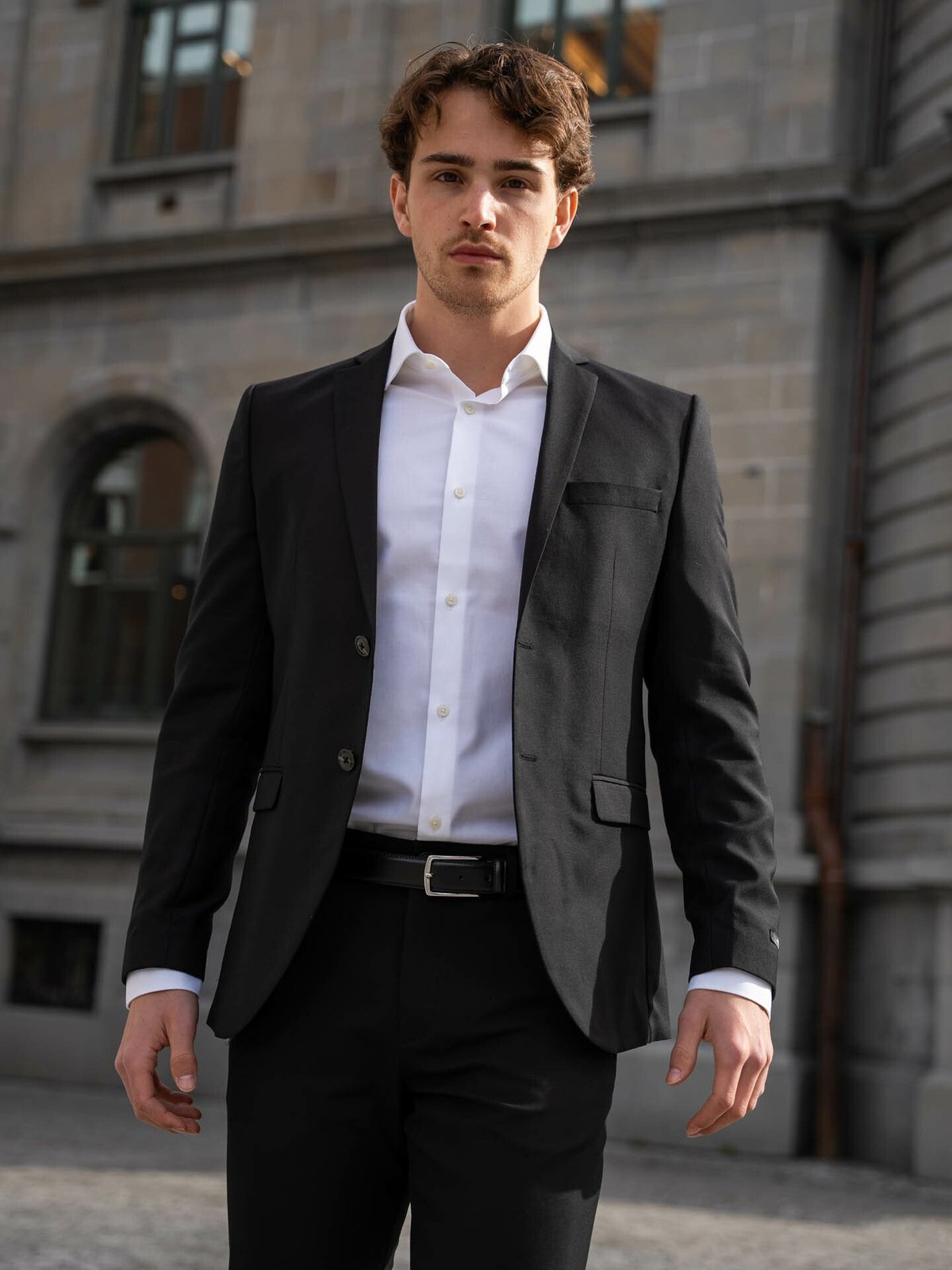 Jack and Jones Christopher Belt Black