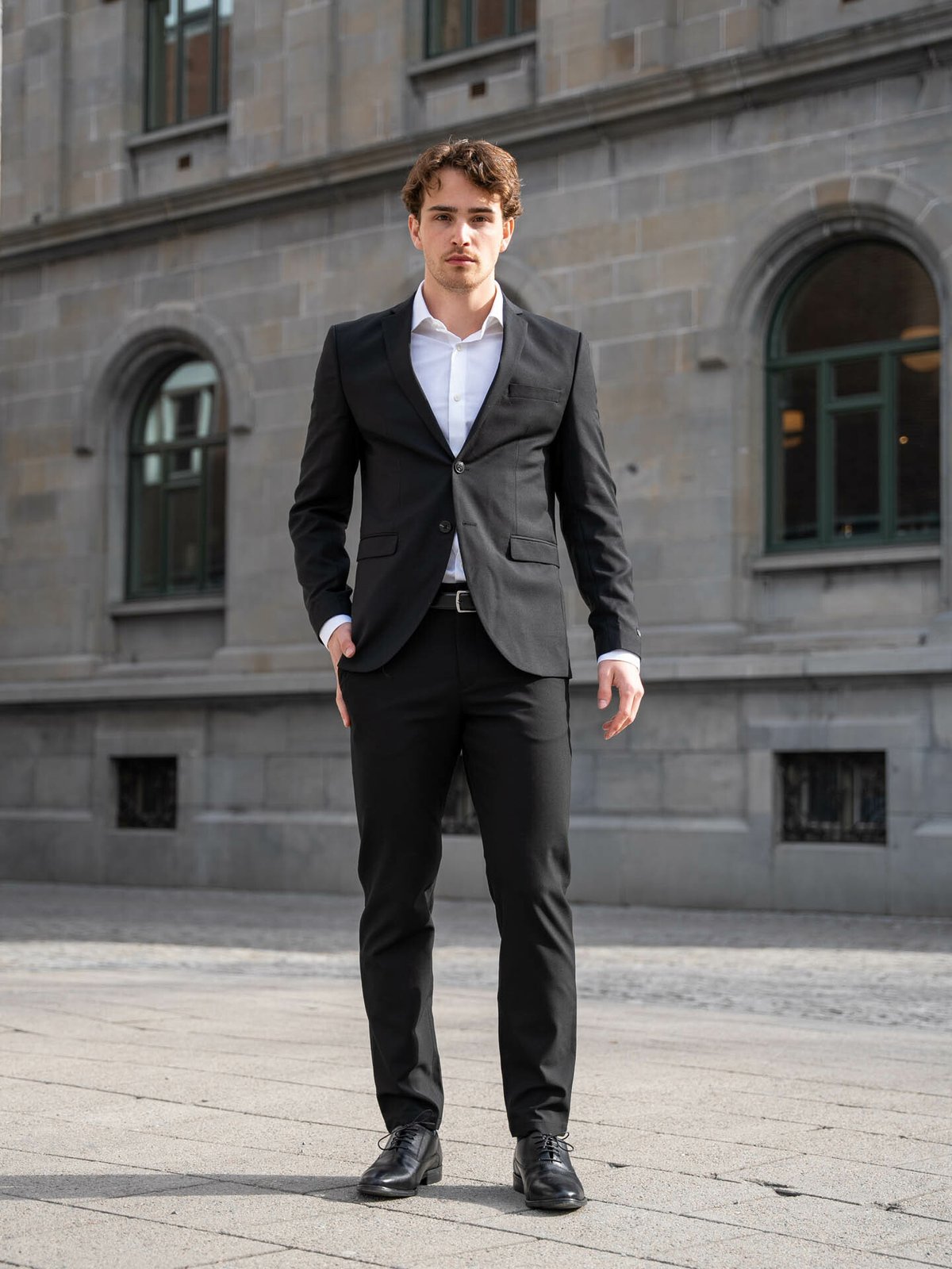 Jack and Jones Christopher Belt Black