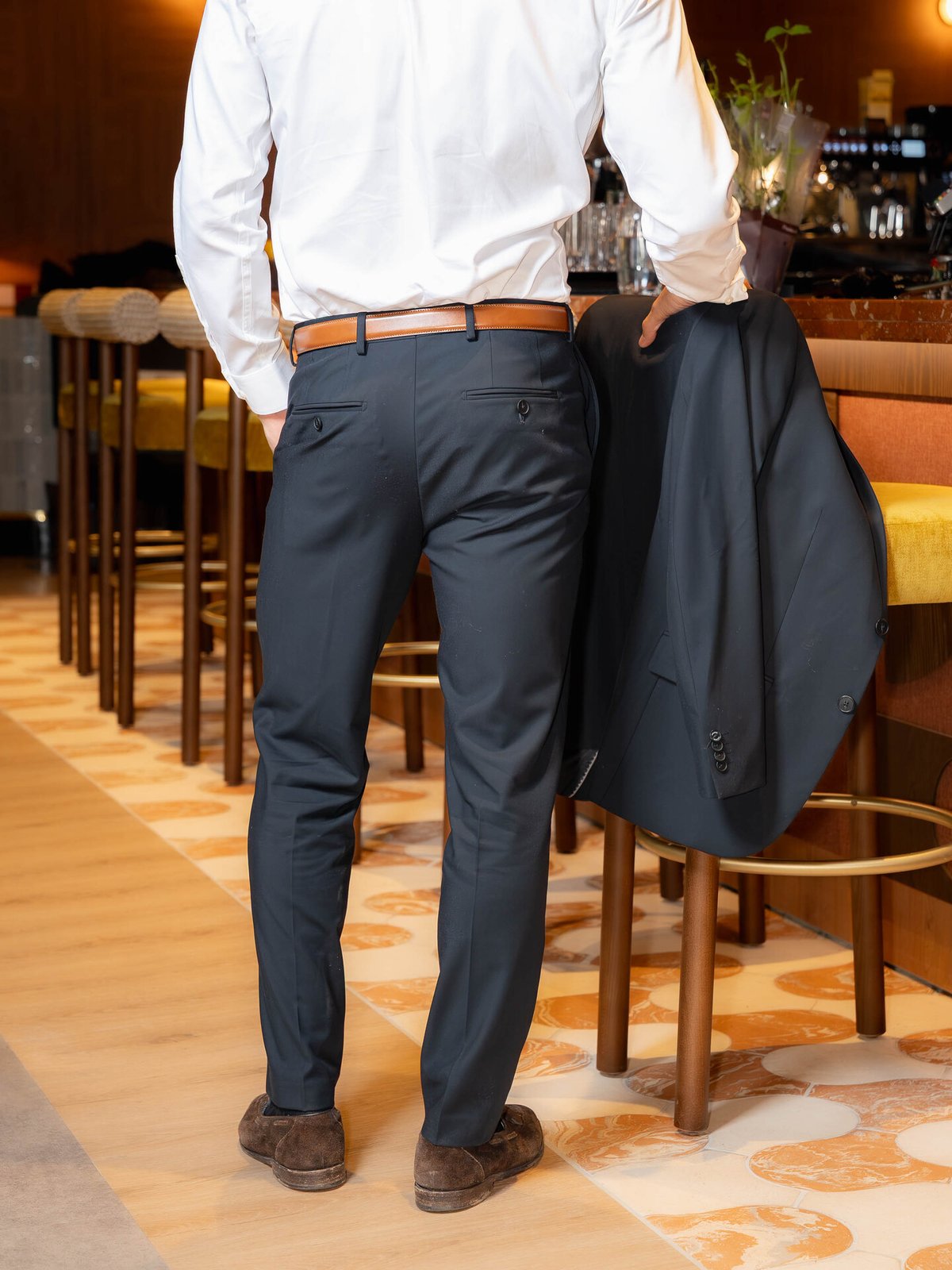 Jack and Jones Solaris Trouser Dark Navy